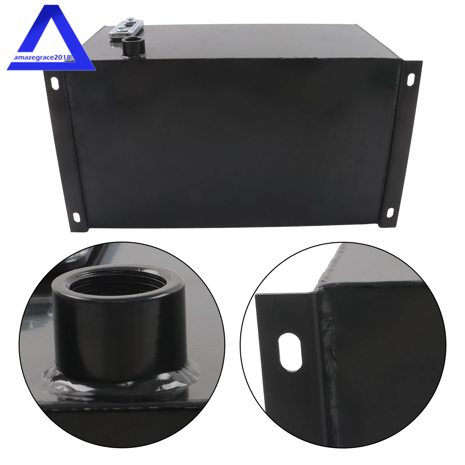 Hydraulic Fluid Tank 10 Gal Fuel Tank Heavy Duty Hydraulic Steel Tank Reservoir