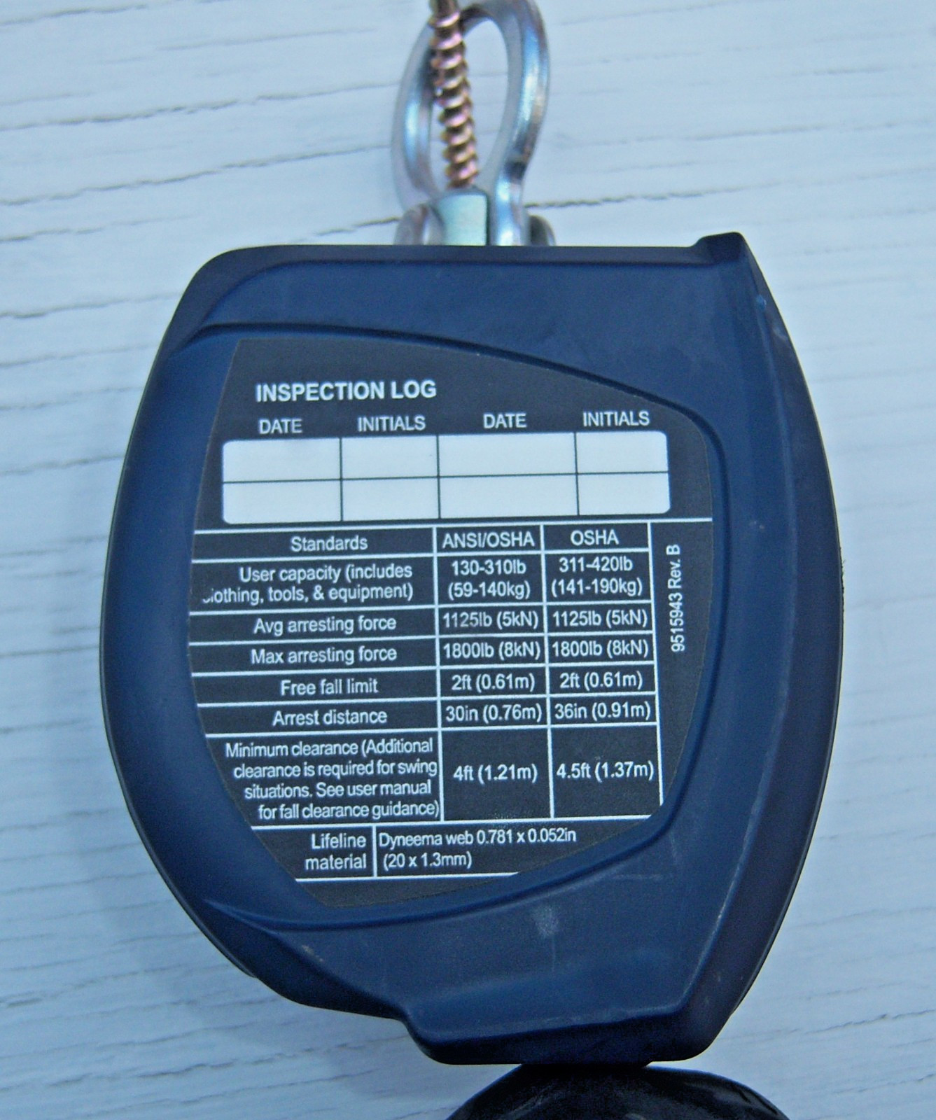 3M SALA Nano-Lokl Self-Retracting Lifeline