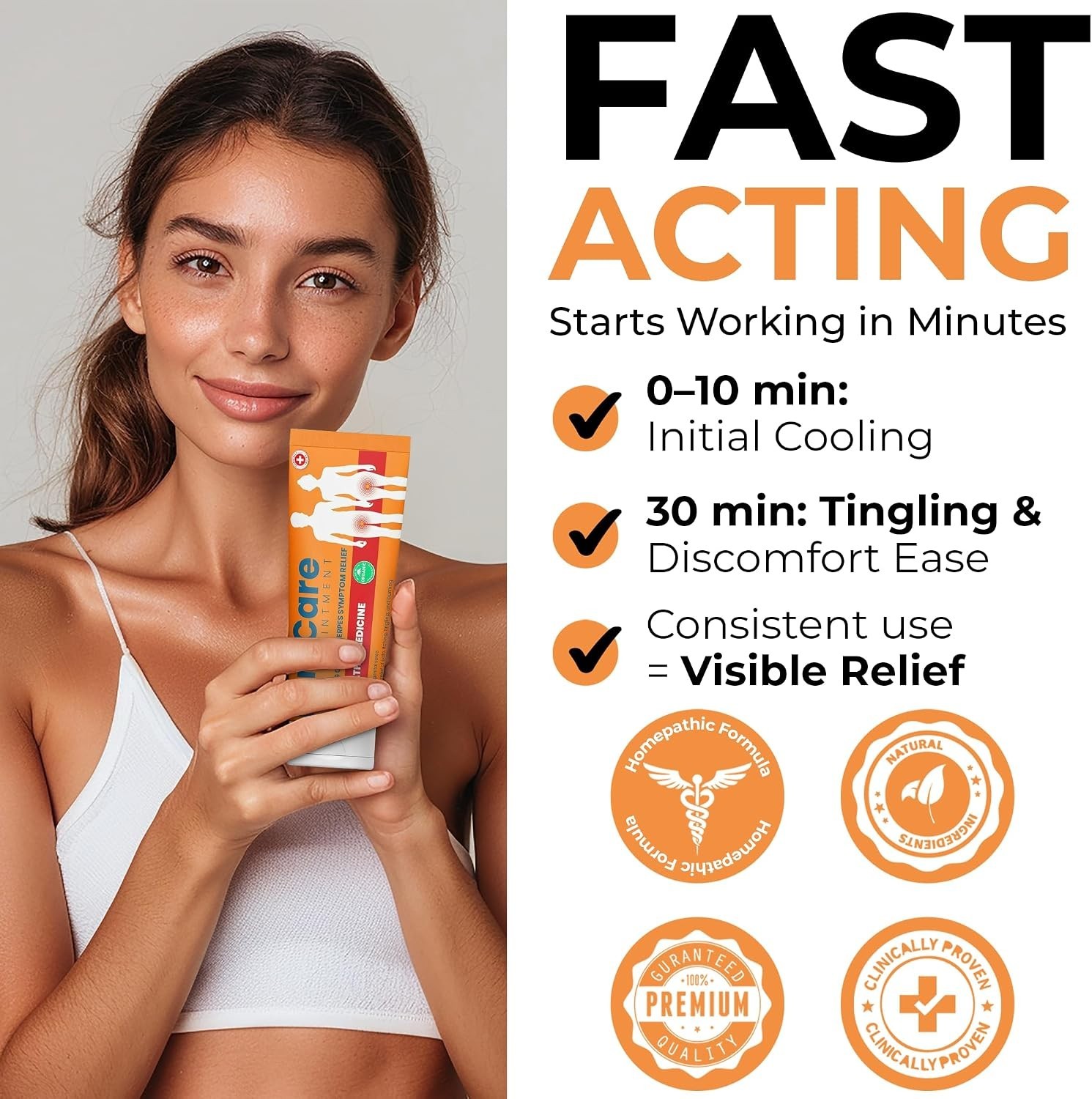 Genital Herpes Treatment | Fast Acting HerpCare Ointment | Homeopathic Medici…