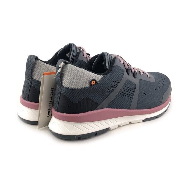 Bogs Sandstone KN TR Low ST Work Shoes Womens Size 8.5 EUR 39.5 Safety Toe Gray