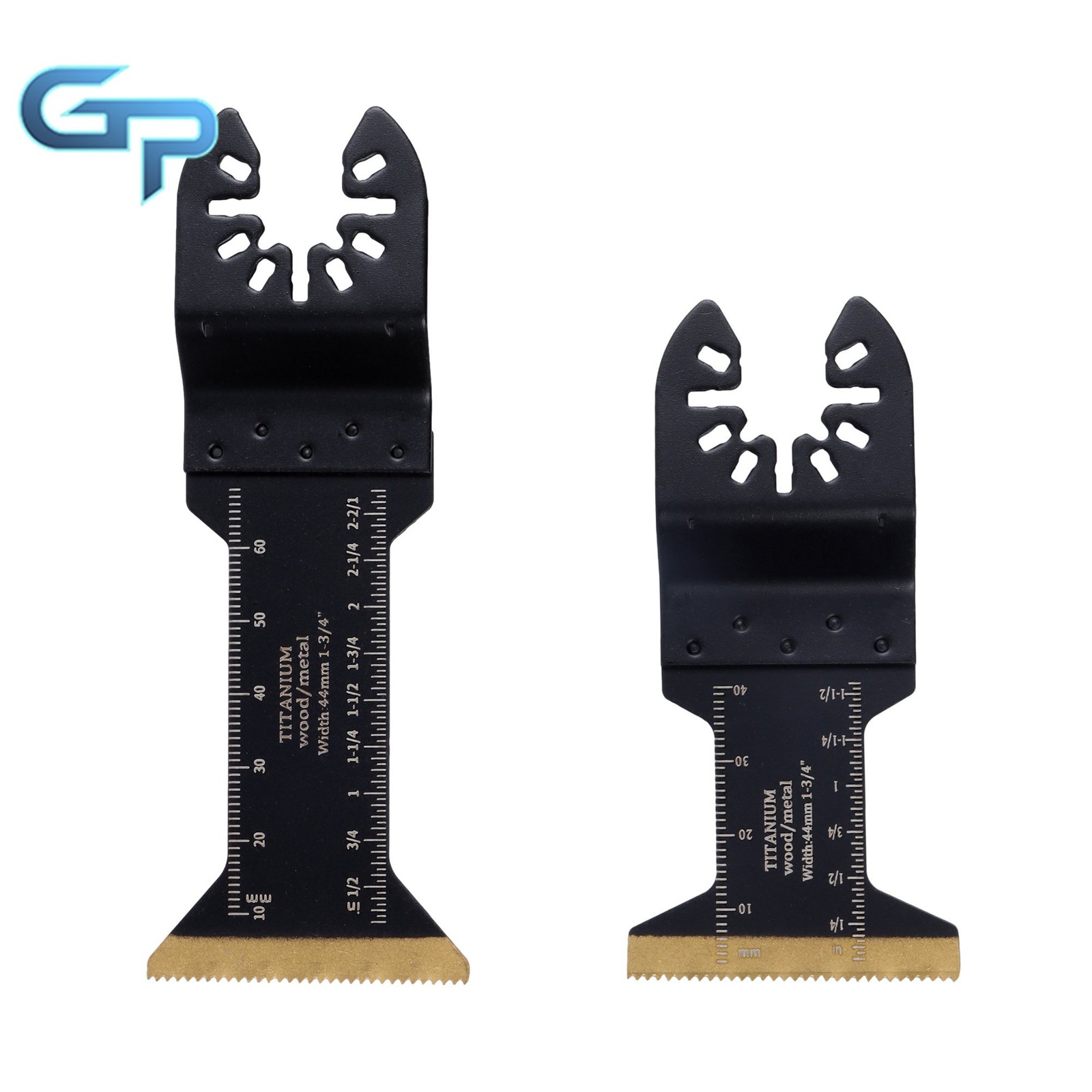 12 Pcs Titanium Metal Cutting Blades Extended Oscillating Saw Blades