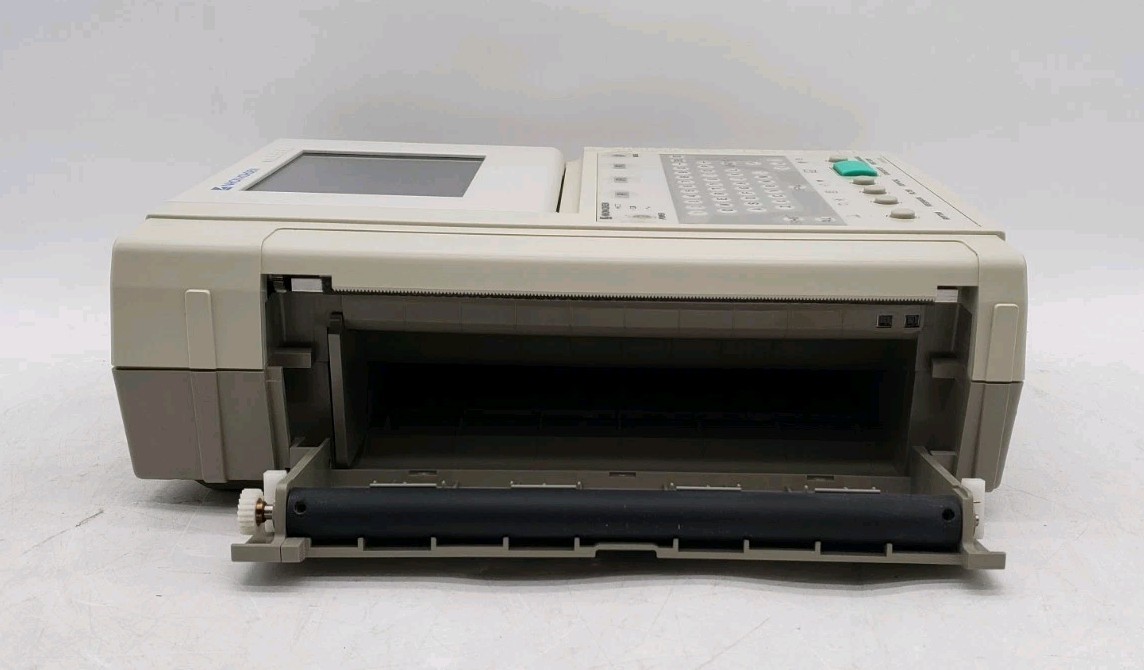Nihon Kohden Cardiofax Q ECG-9130K ECG Machine Electrocardiograph *AS IS,READ*