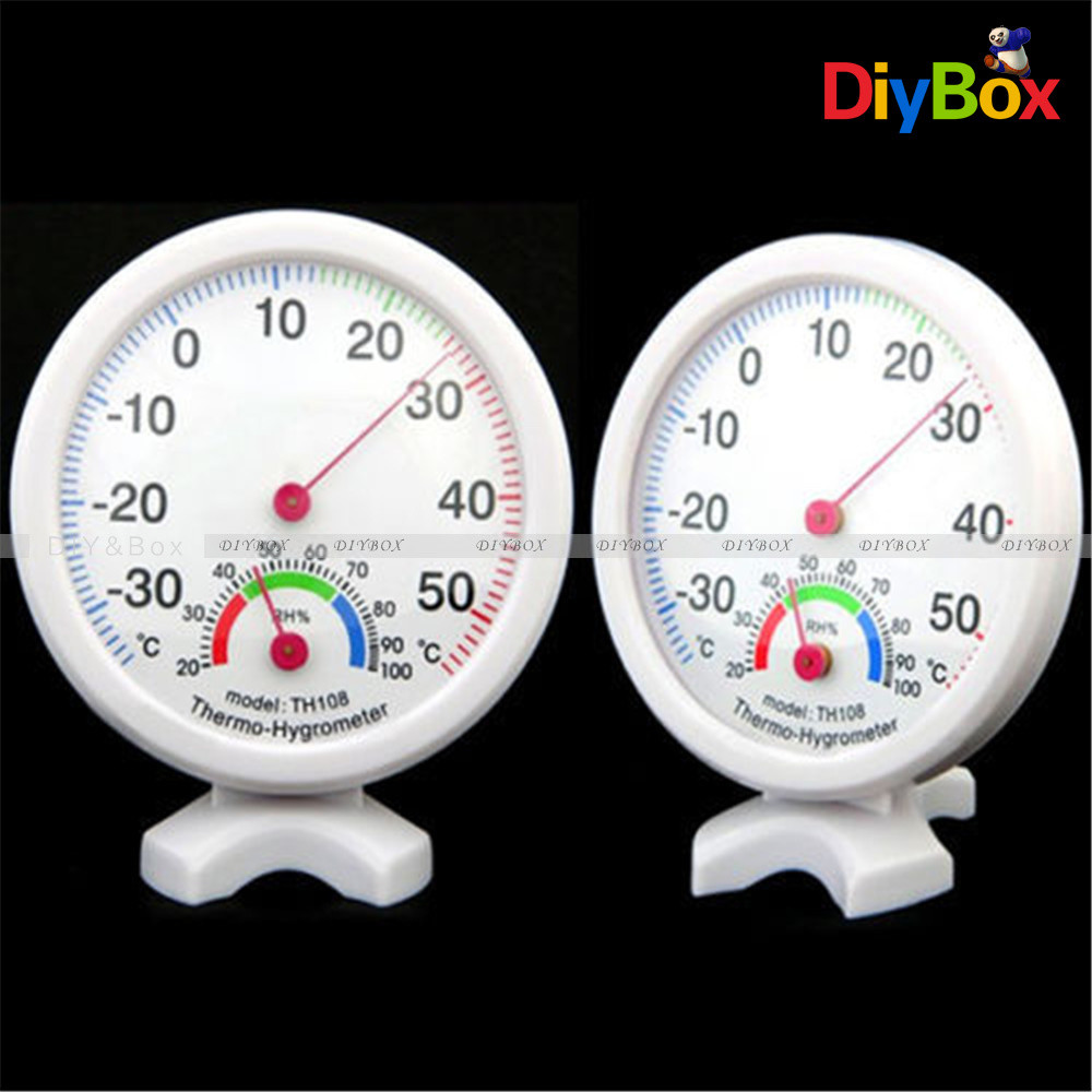 Large Dial Indoor TH108 Hygrometer Humidity Thermometer Temp Temperature Meter