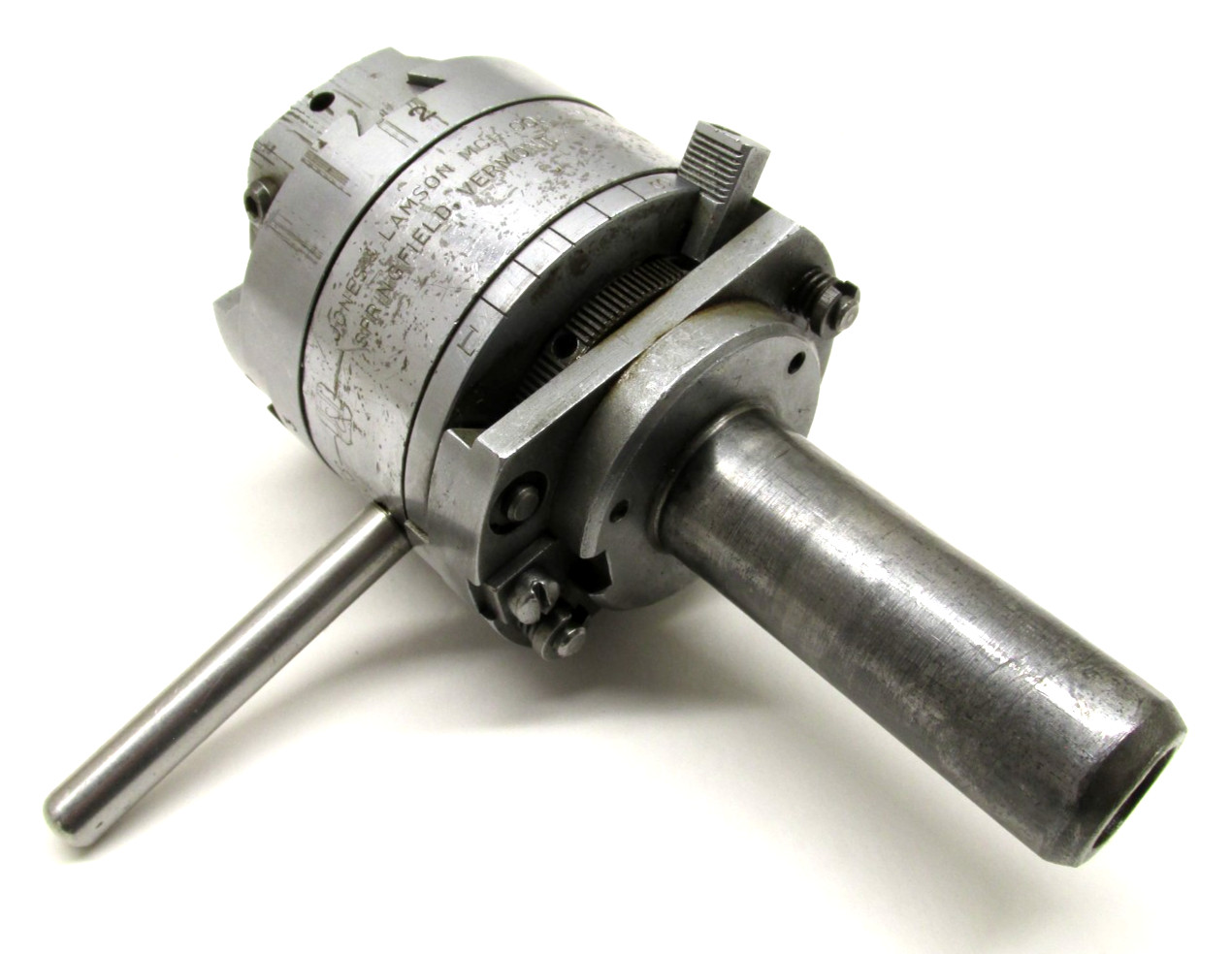 JONES & LAMSON 9/16″ THREADING DIE HEAD w/ 1″ SHANK – #20S