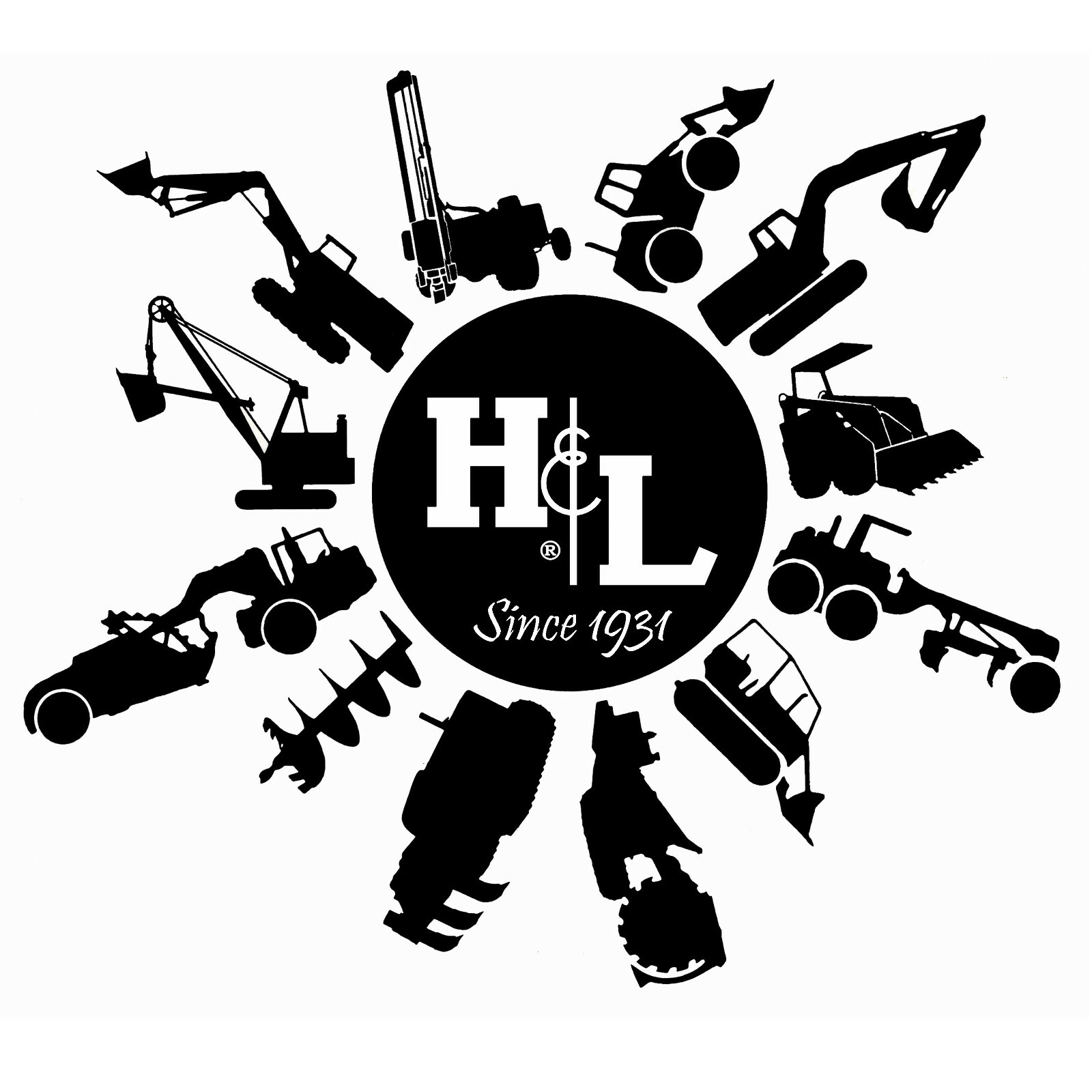 L 2520-2AH H&L Tooth Original Weld On Adapter 2A Teeth Crimped Assembly BW Style