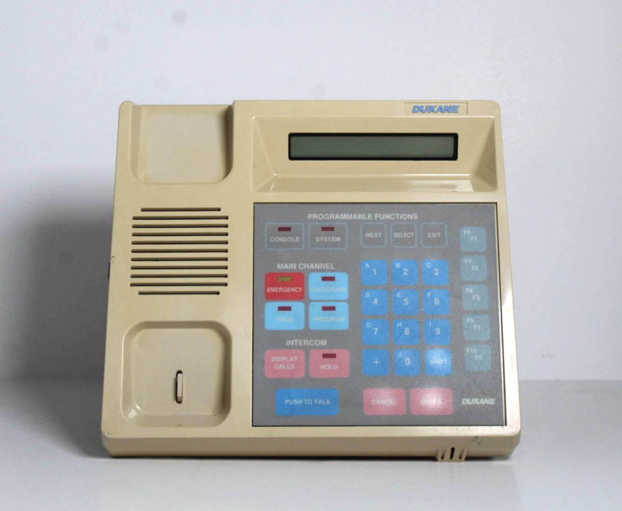 Dukane ACC4D Administrative Control Console 2512-0298 – No Handset