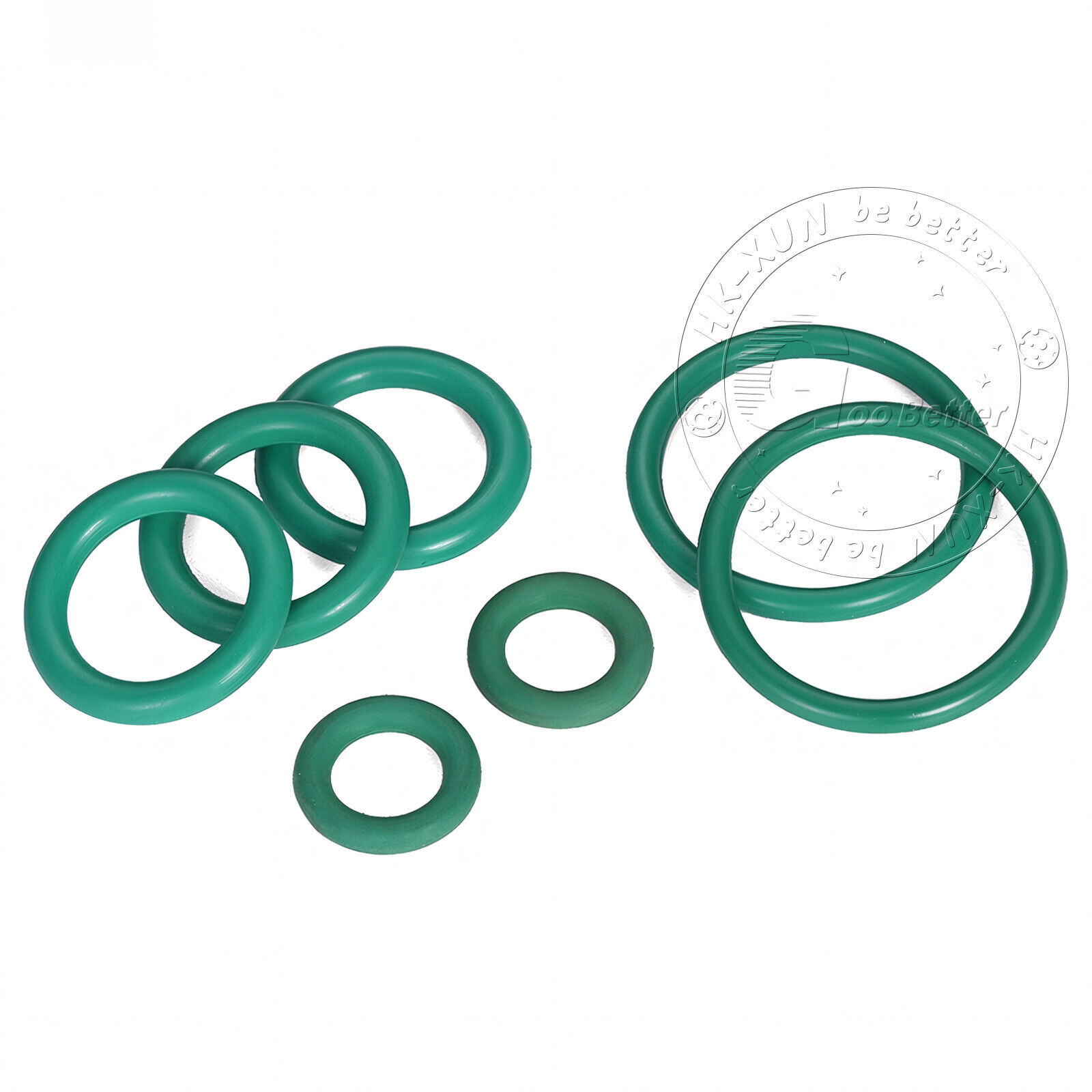2mm FKM Fluorine Rubber Sealing O-Rings Cross Section 5mm-100mm OD – High Temp