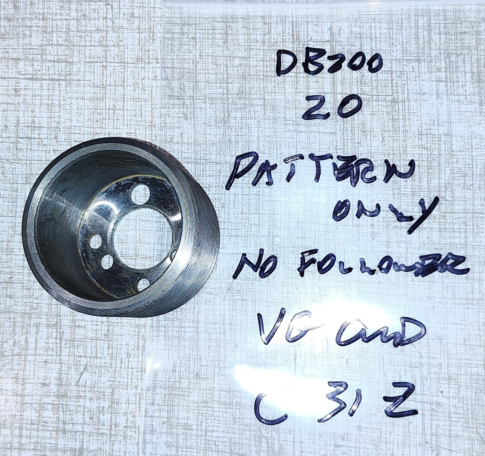 Emco Unimat DB200 Lathe 20 Thread Pattern No Follower Ref No 1271 C31Z