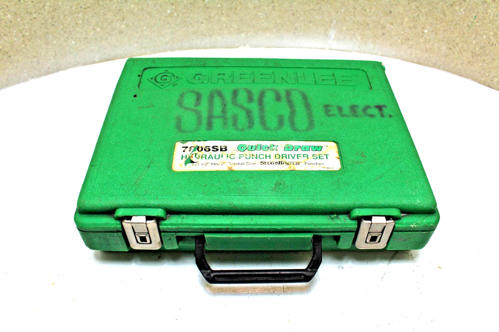 GREENLEE 7906/7806 SB Quick Draw Hydraulic Knockout Set (100% TESTED)