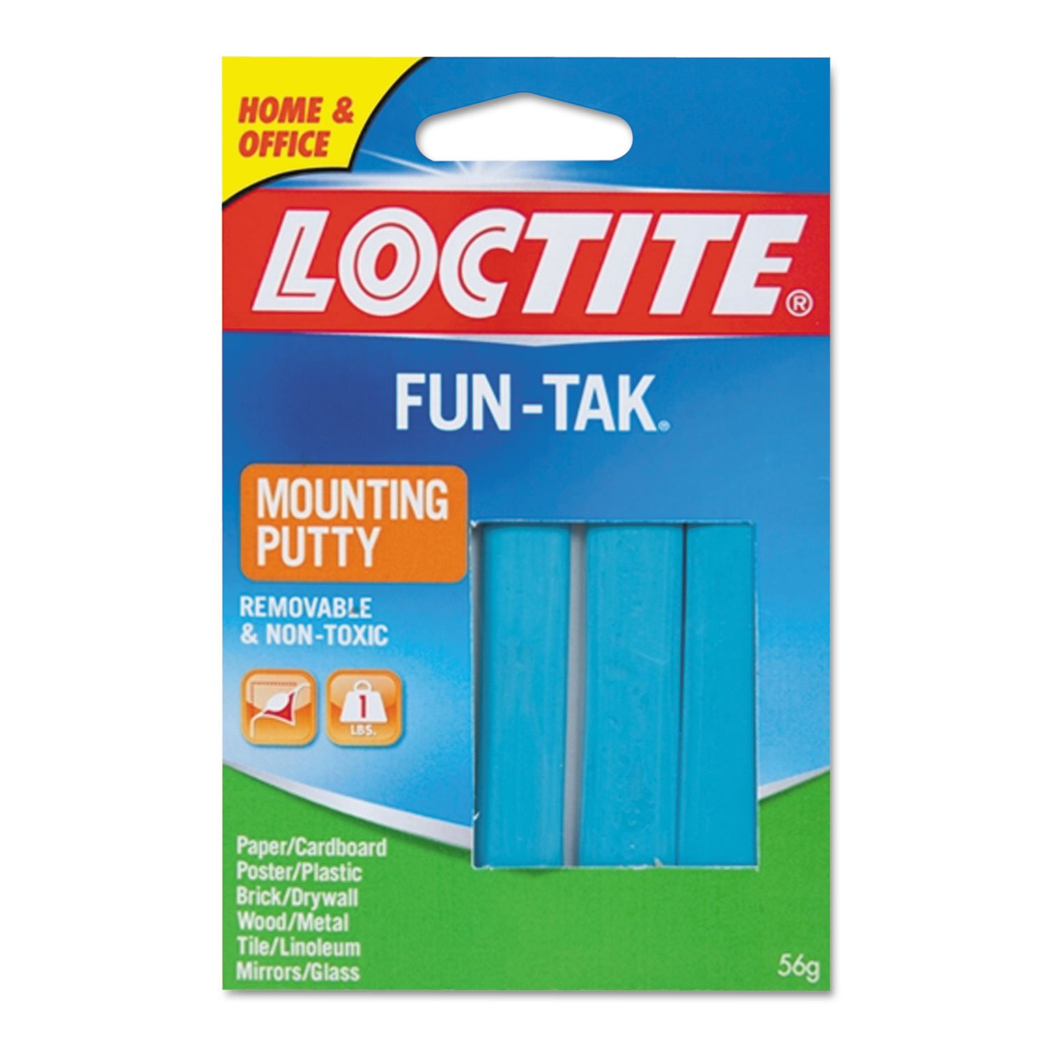 1270884 Fun-Tak Mounting Putty, 2 Oz, Blue