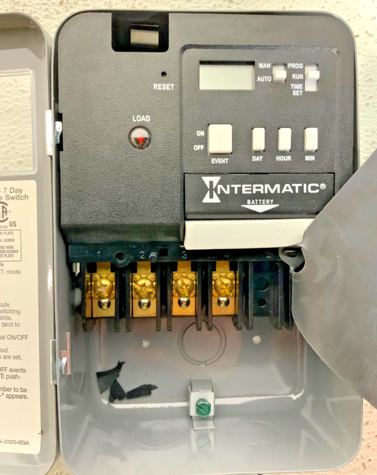 NEW Intermatic EH10 Single Phase 7 Day Electronic Water Heater Timer 45D
