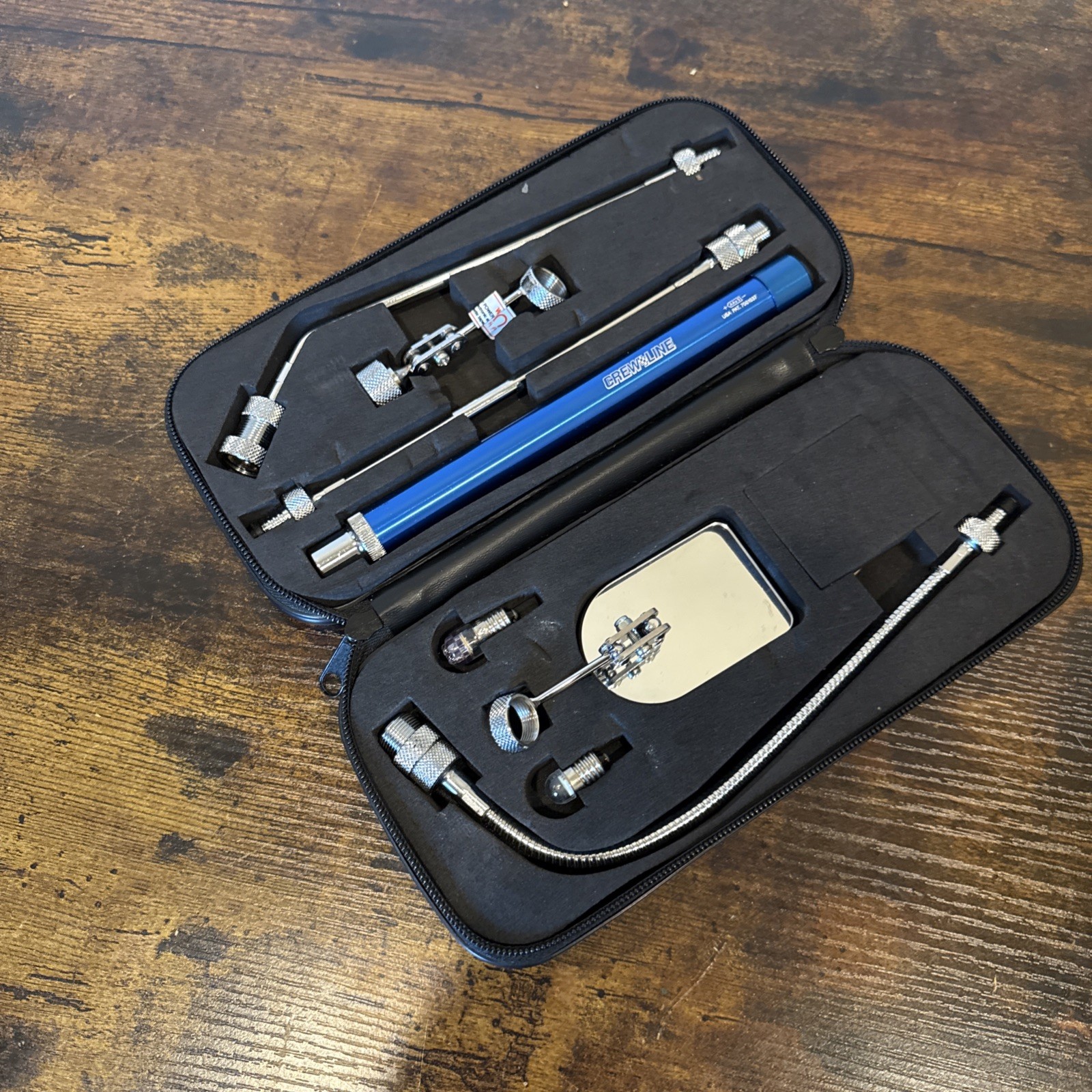 Crewline 8 Piece Tool Flashlight Inspection Kit