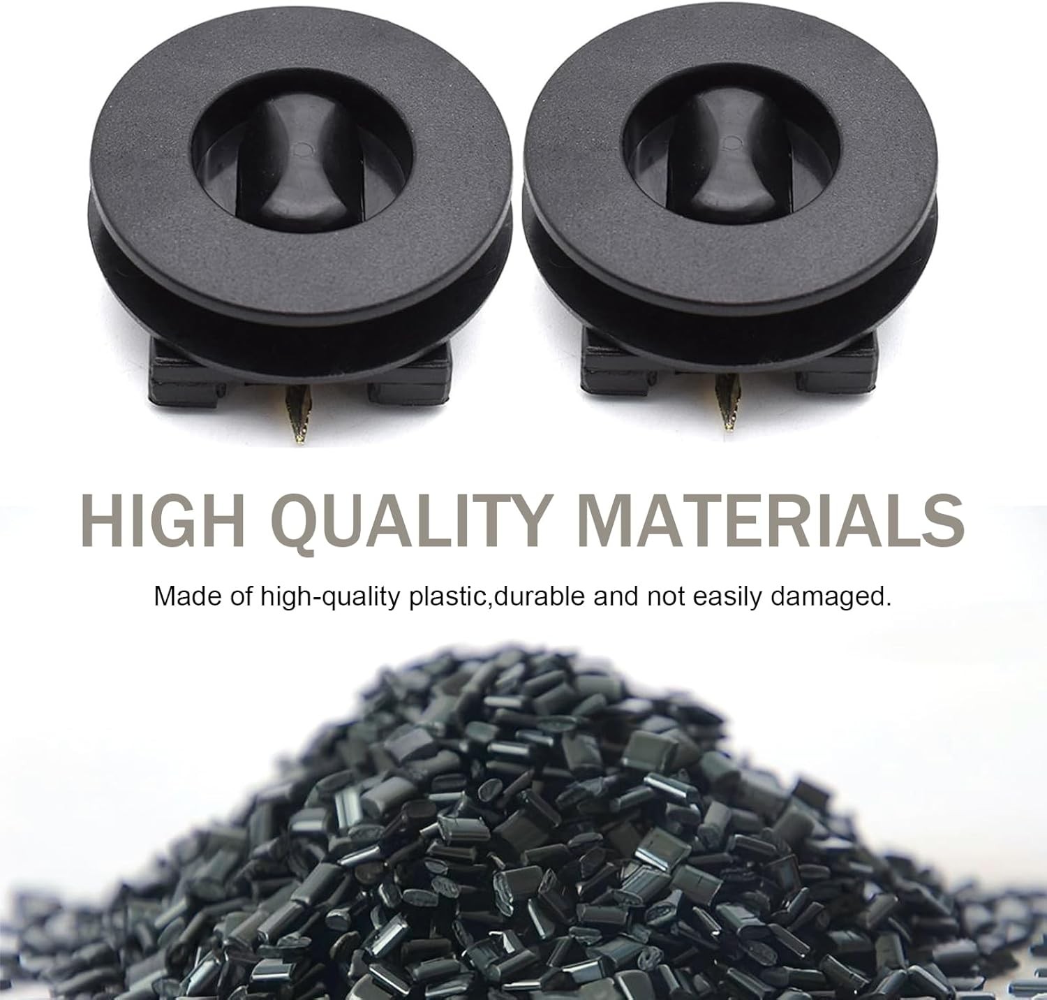 4-Pack Car Floor Mat Clips, Double-Layer Twist Lock Fasteners to Prevent Sliding