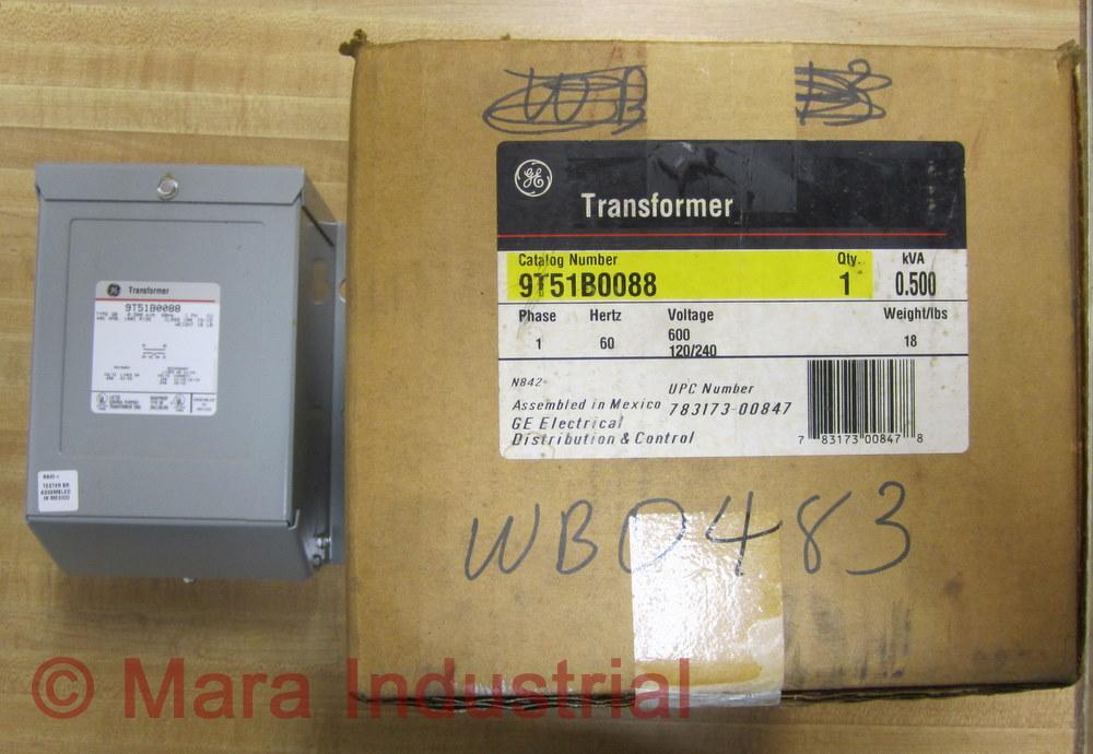 GE General Electric 9T51B0088 Transformer