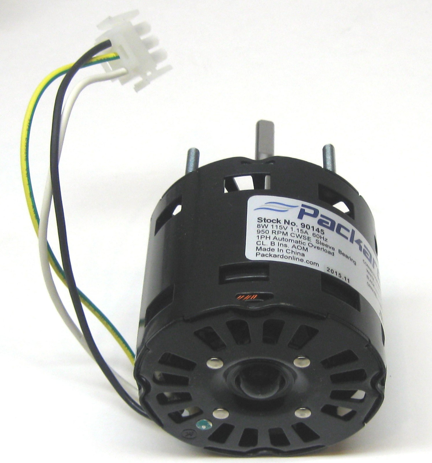 Packard 90145 Motor for Greenheck 310145, 8 Watt, 115/60 Volts, 950 RPM, CWSE