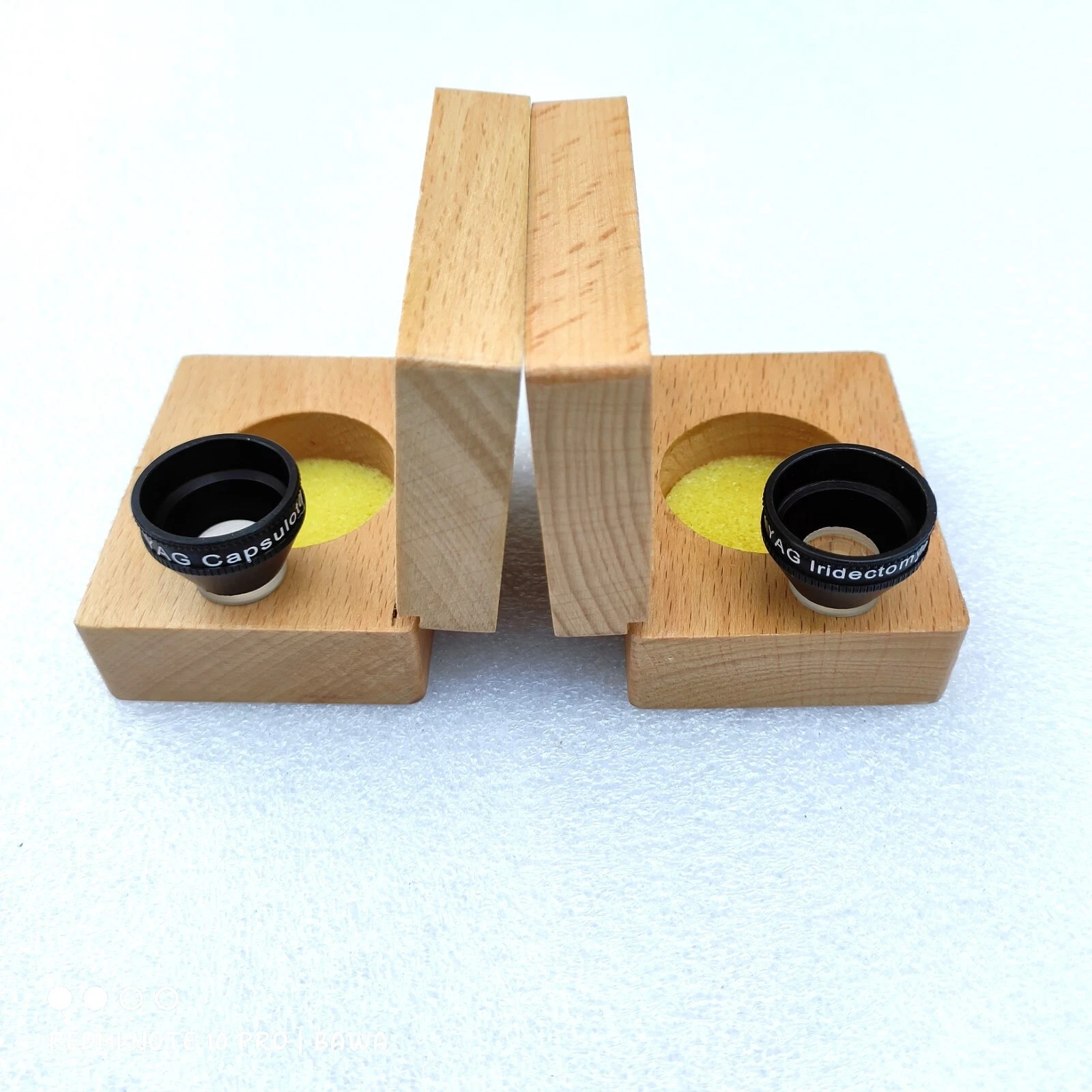 Eye Surgeon YAG Capsulotomy & YAG Iridectomy Laser Combo Lens Set For Optometry