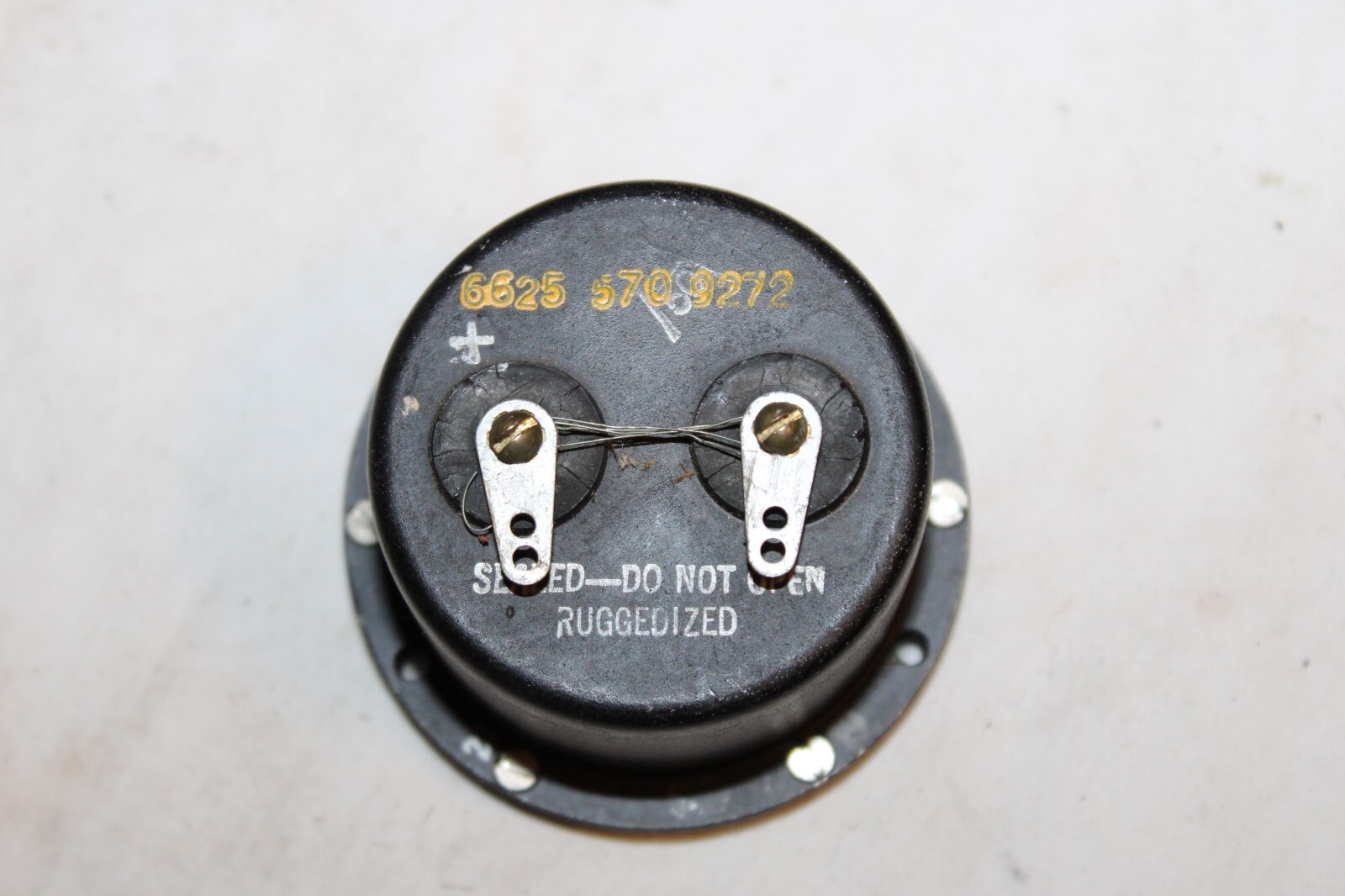 Vintage Weston DC Microamp Null Panel Meter Model No. 1521