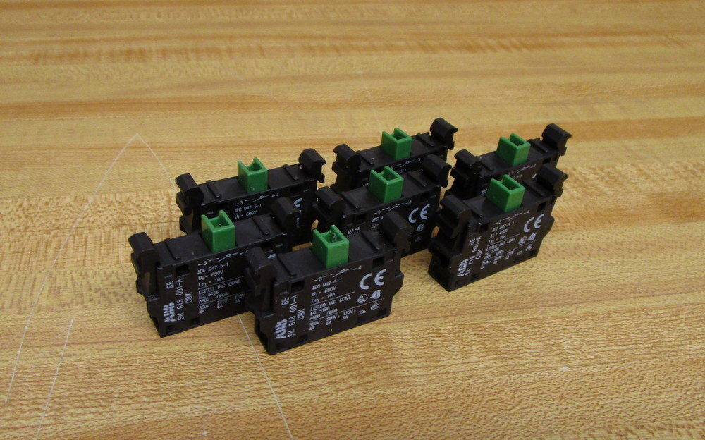 ABB SK 616 001-A Contact Block SK616001A CBK-CB10 (Pack of 7)