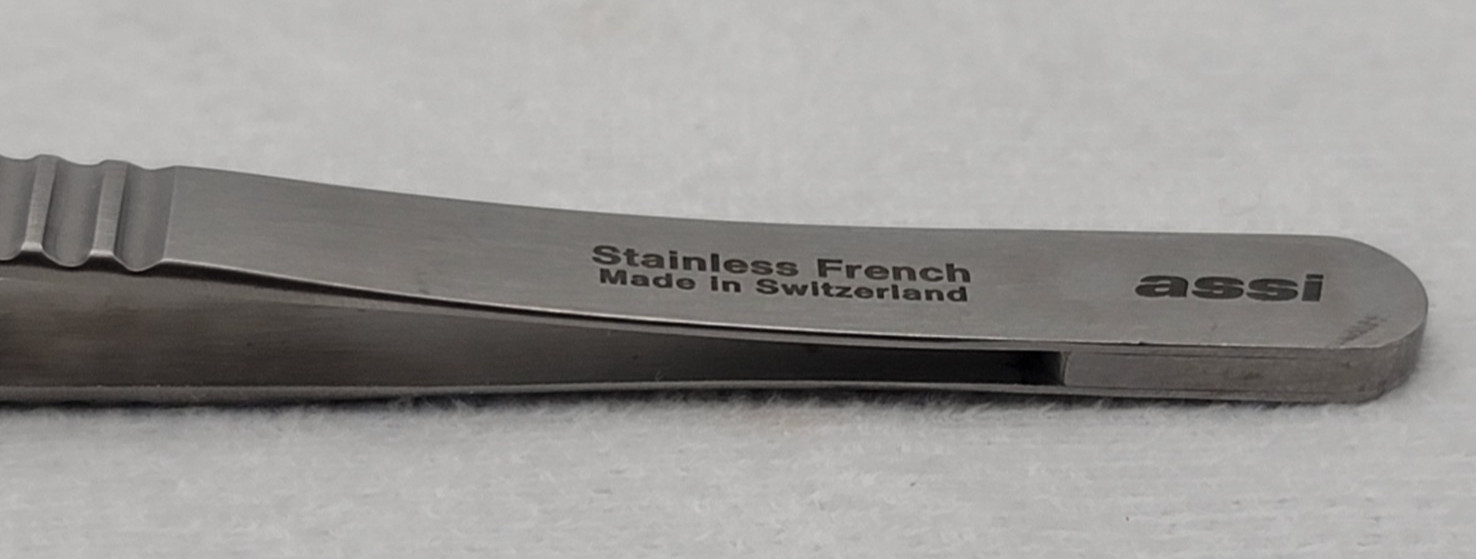 ASSI Micro Forceps JFA-5C 11cm Length 90° Tip