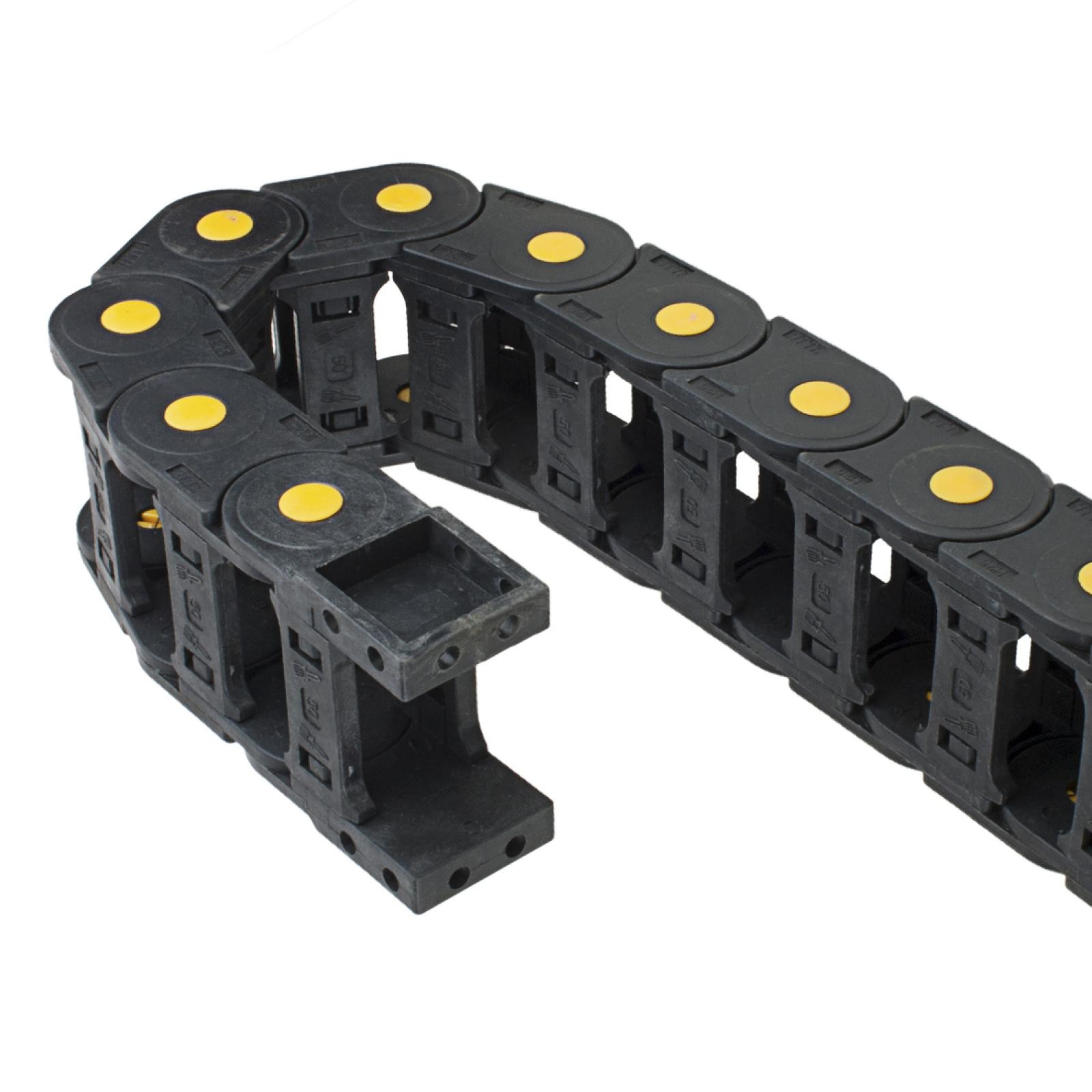 R55 39″x0.98″x2″ Open Type Cable Drag Chain Wire Carrier for CNC 3D Printer