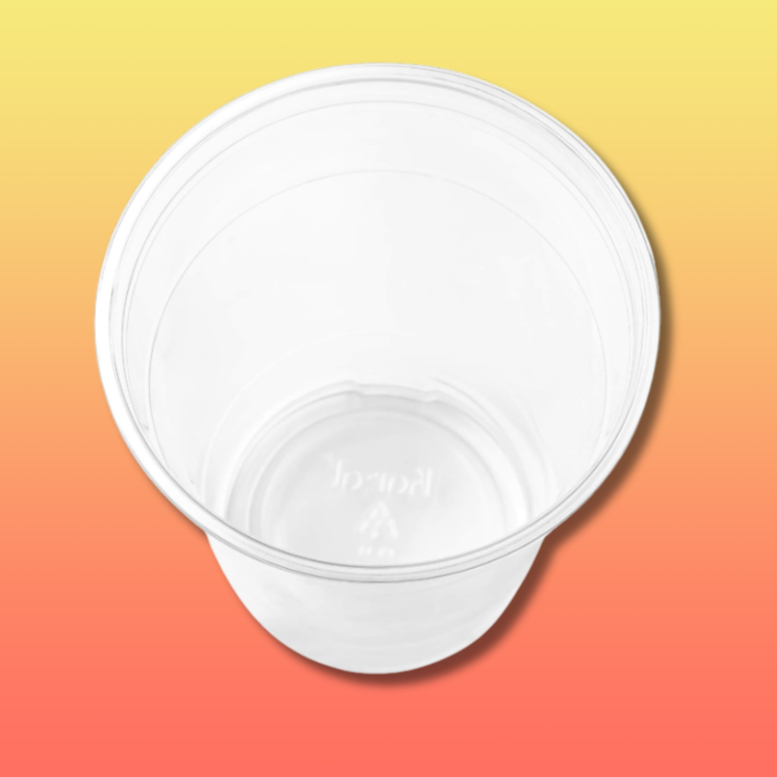 Karat 32oz PET Plastic Cold Cups Great for Loaded Tea, Iced Coffee 300 Count