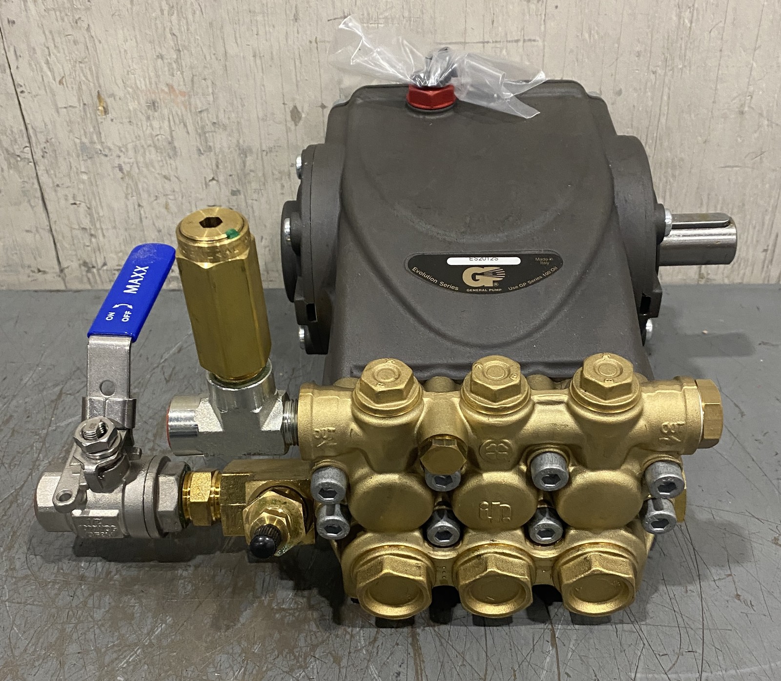 General Pump Evolution Series 4000PSI 4.76 GPM Triplex Pressure Pump ES2012VTN