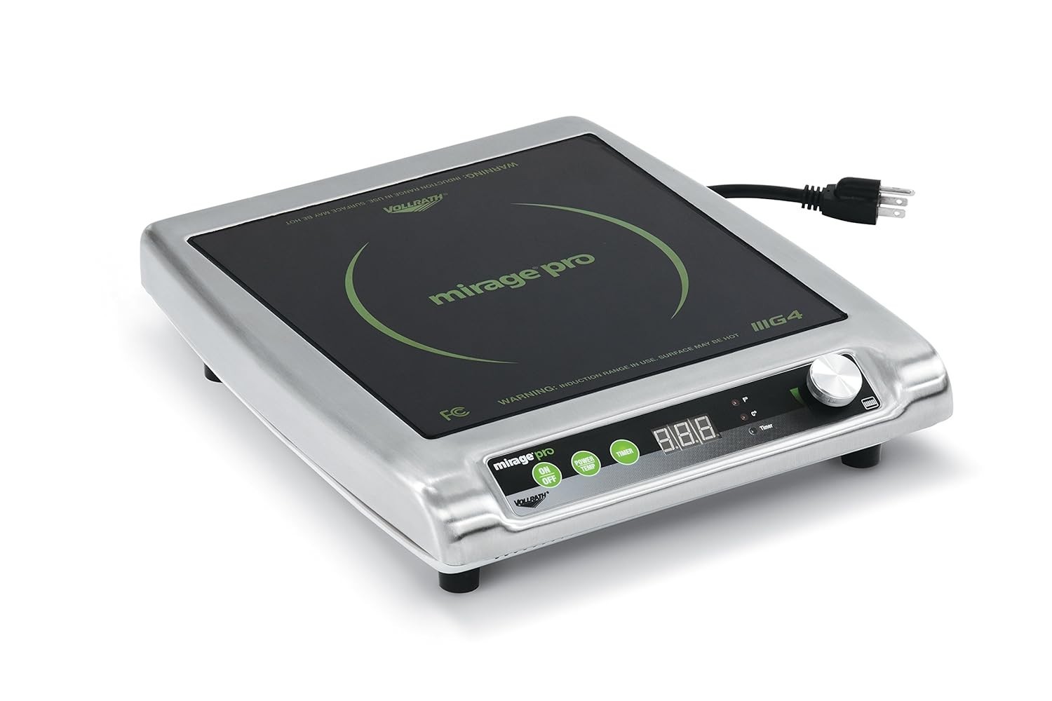 Vollrath 59500P Mirage Pro 1800Watts 15Amps Counter Top Induction Range NEW