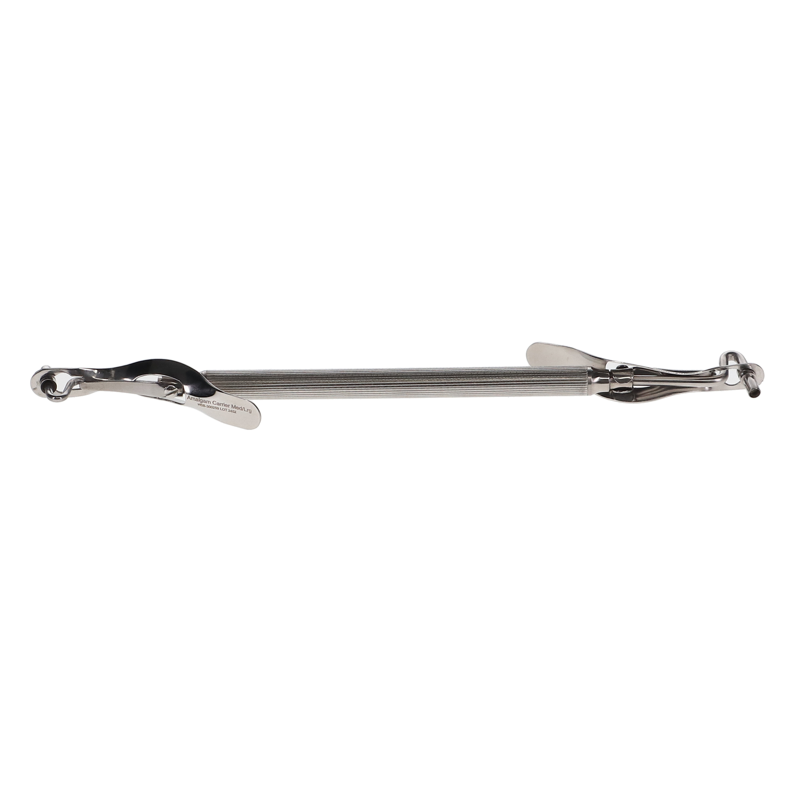 House Brand Dentistry 300259 Double End #3/4 Amalgam Carrier Medium Large Steel