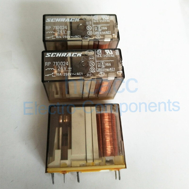 RP710024 Tyco Electronics Power Relay 16A 24V 8 Pins (Pack of 5)