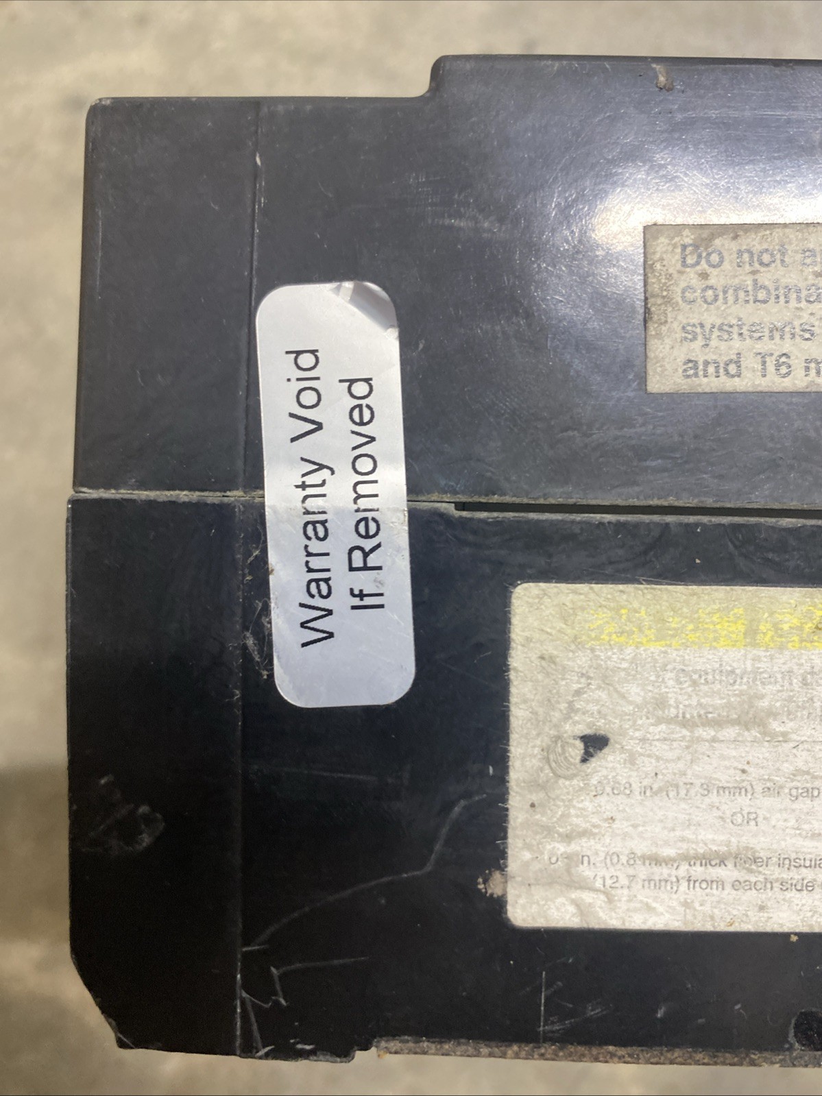 SQUARE D KAL36175 Breaker 175 AMP Used