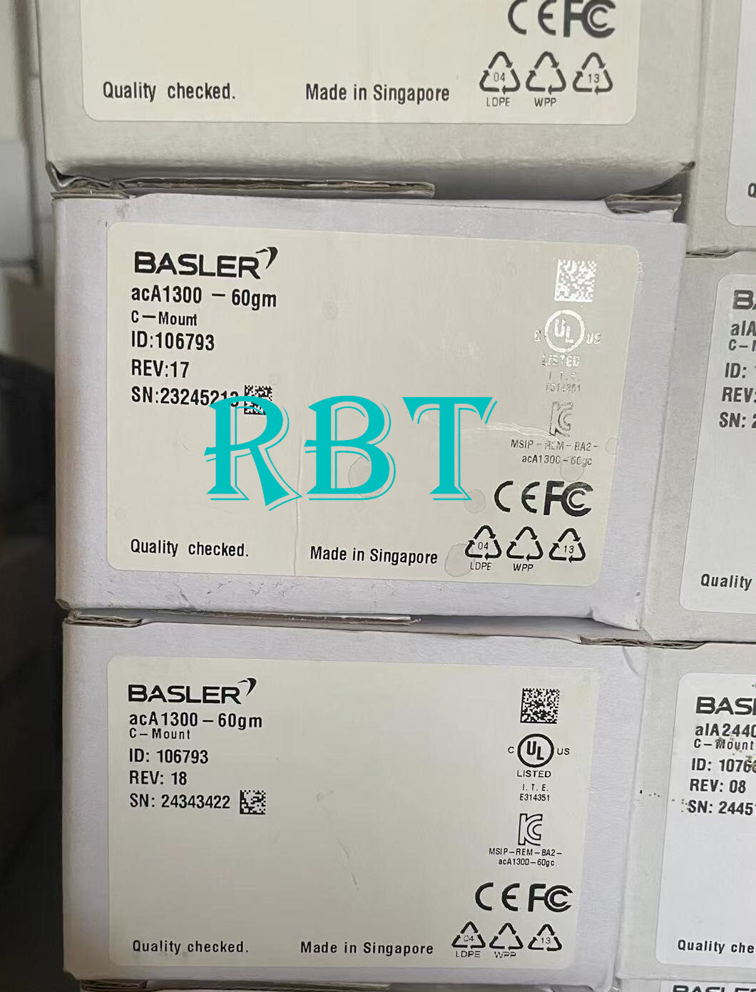 BASLER acA1300-60gm industrial vision brand new