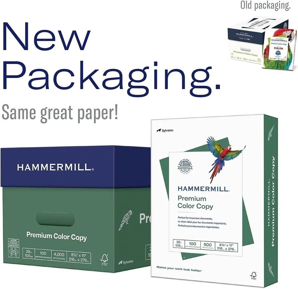 Printer Paper, Premium Color 32 Lb Copy Paper, 8.5 X 11-1 Ream (500 Sheets)