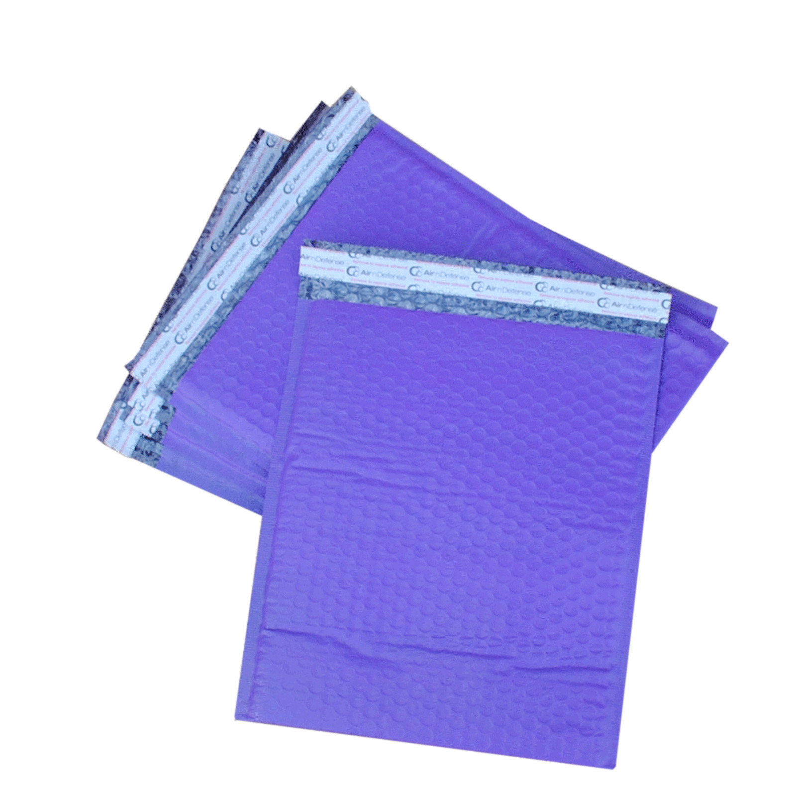AirnDefense 1000 #000 4X8″ Purple Poly Bubble Mailers Shipping Padded Envelope