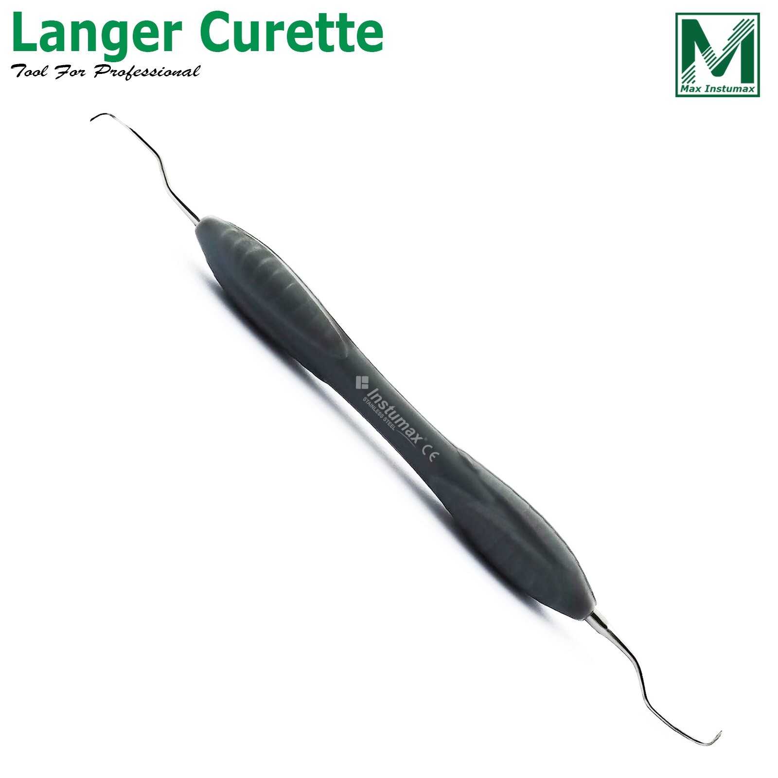 Langer 1-2 Curette Universal Periodontists Scalers Double Ended instruments 2PCS