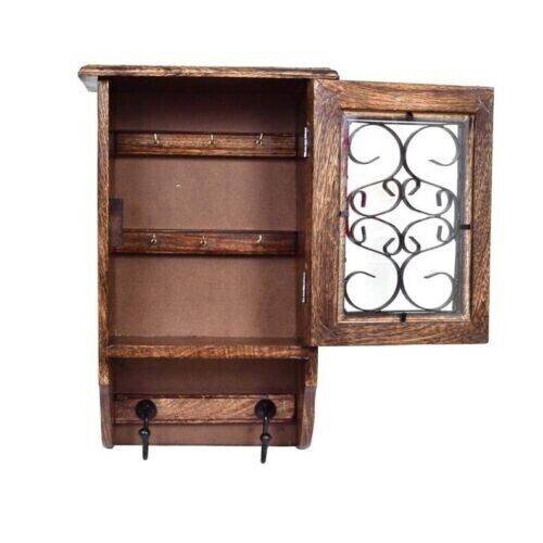 Home & Garden Decorative Accessories Wooden Key Cabinet Premium Home Key Holder