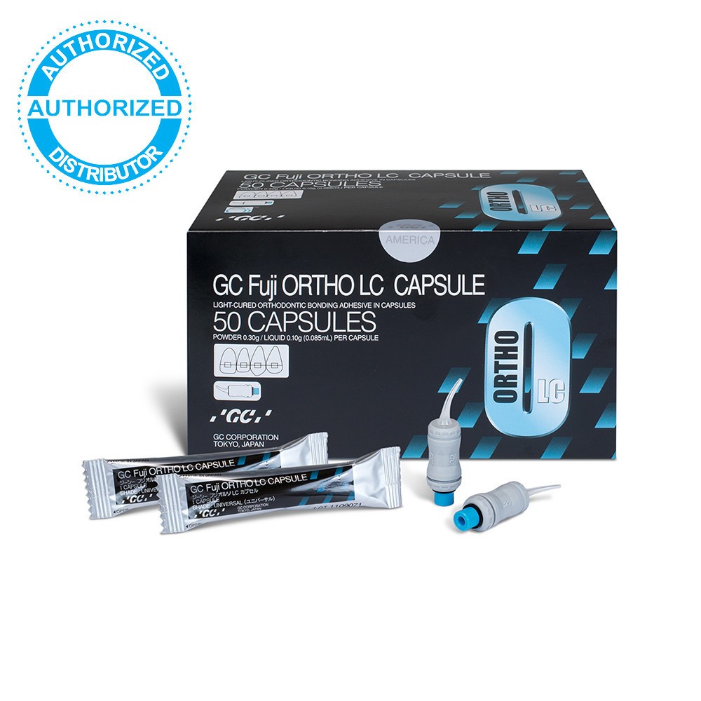 GC Fuji ORTHO LC CAPSULE Light-Cured Orthodontic Bonding Adhesive in Capsules