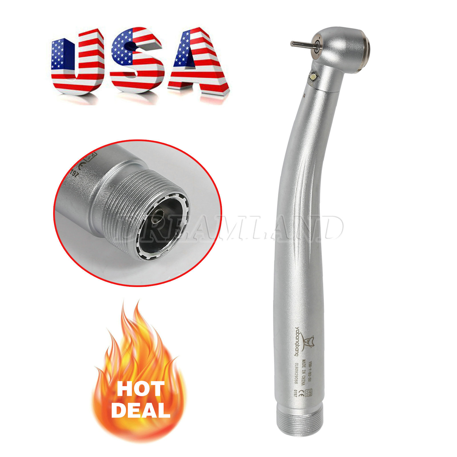 Dental Hygiene Prophy Slow Low Speed Air Motor/High Speed Handpiece 2/4Hole