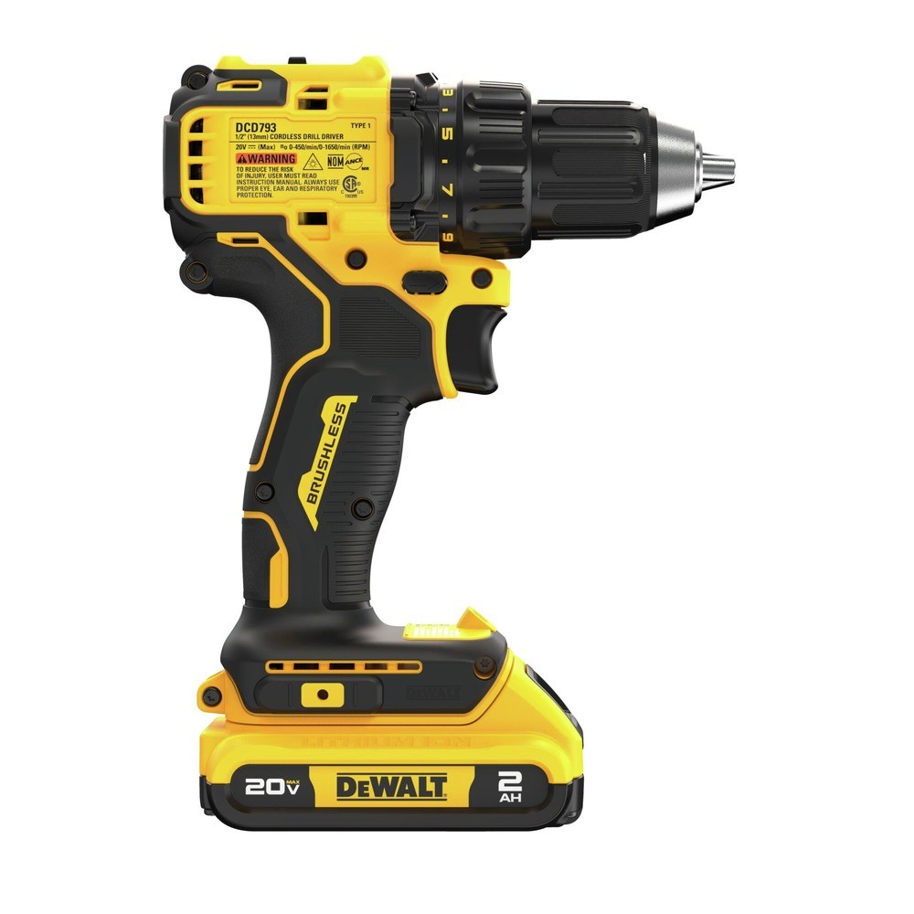 DEWALT DCD793D1R 20V MAX 1/2″ Cordless Drill Driver Certified Refurbished