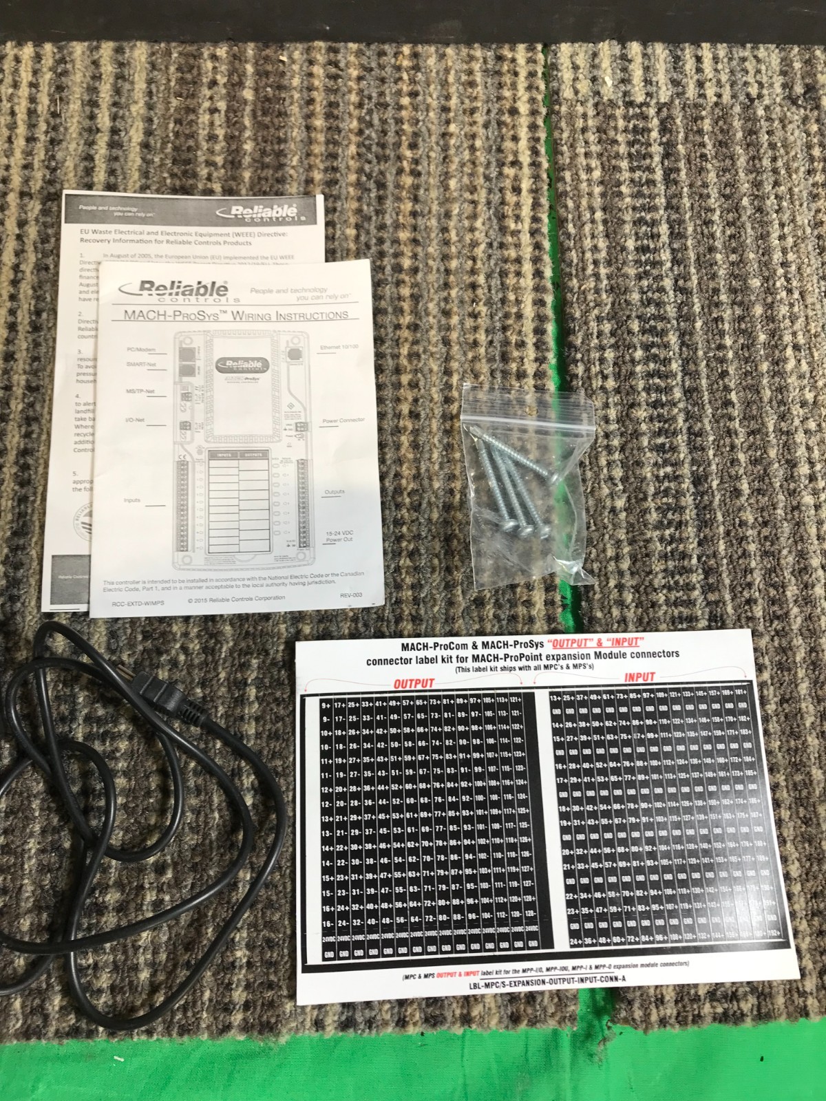 Reliable Controls Mach-ProSys MP-S-H BACnet Building Controller w/ universal out