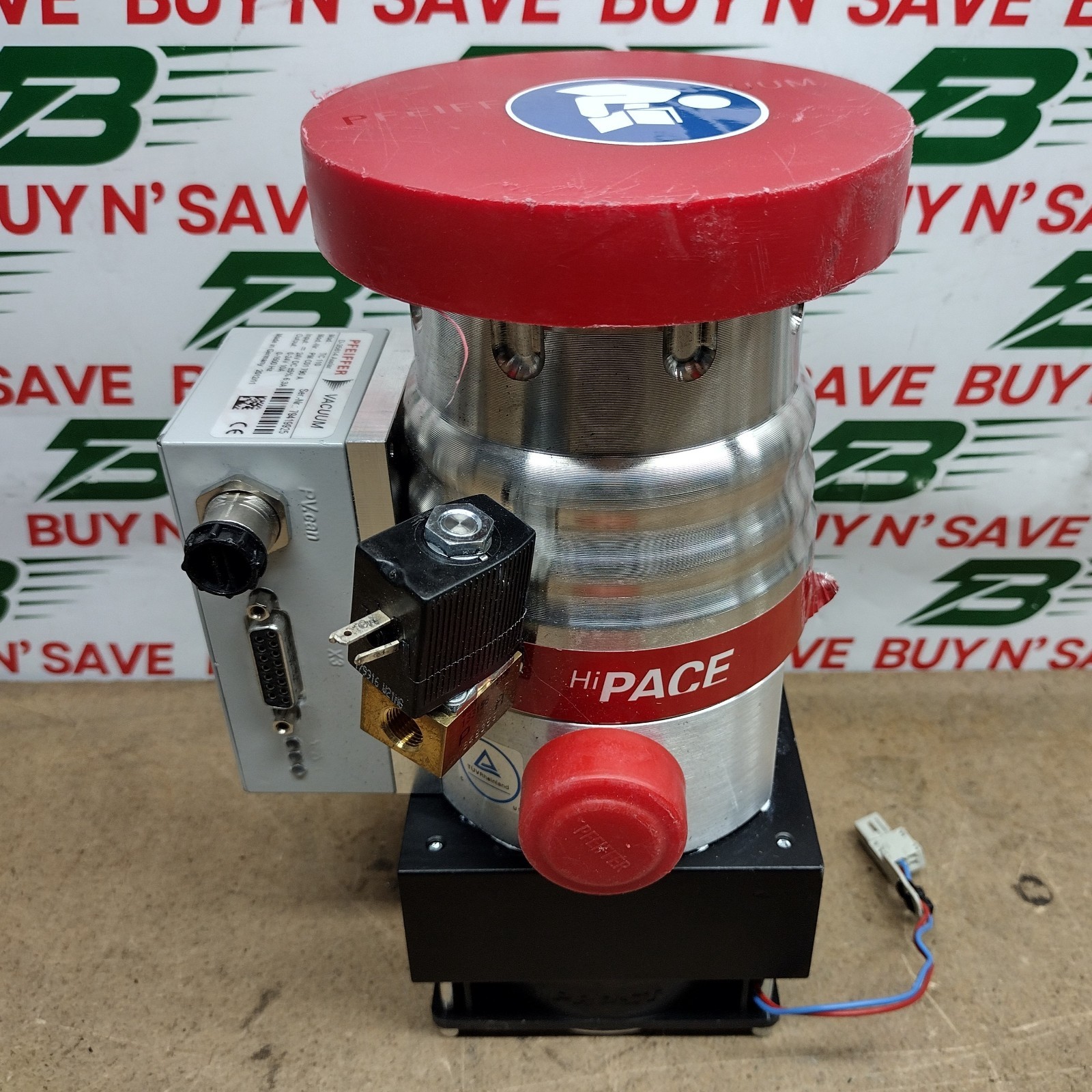 Pfeiffer Vacuum HiPace 80 Turbomolecular Pump w/ TC 110 Controller – FOR PARTS