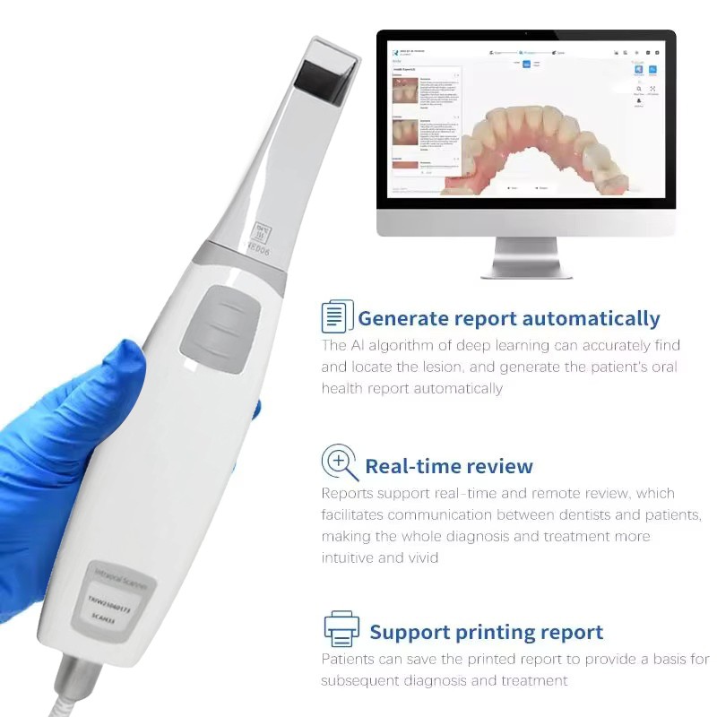 NSK Dental estilo LED E-Generador de Botón pieza de mano alta veloc 2 Hole
