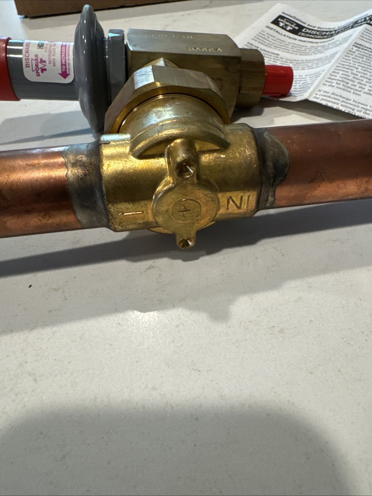 New Sporlan 111011001 SHGBE-8-0/100 Gas Bypass Valve HGBE8 HGBE-8-75/150 7/8 ODF