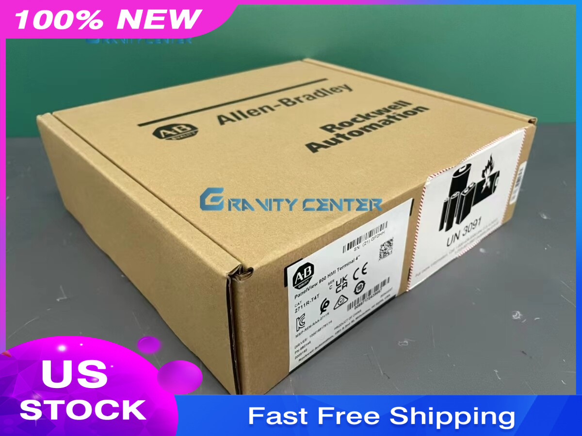 Allen-Bradley 2711R-T4T PanelView 800 HMI Terminal 4" Factory Sealed 2711RT
