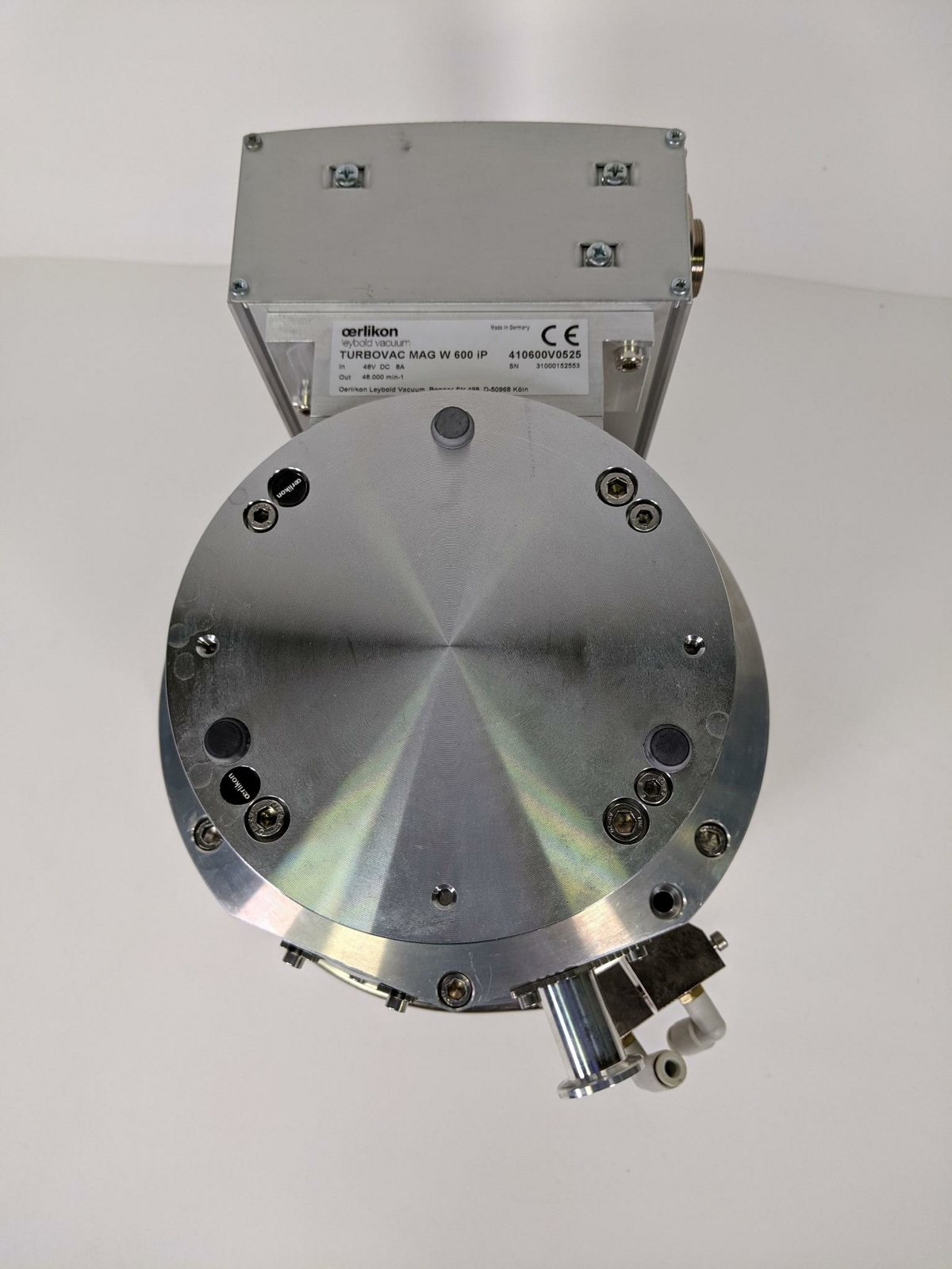 Oerlikon Leybold MAG W 600 iP 410600V0525 ISO-K Turbo Pump