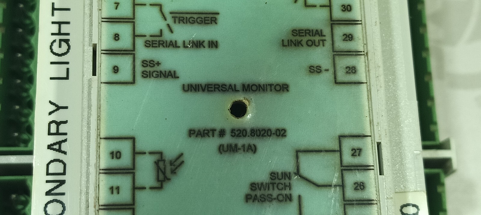 Tideland UM-1A Universal Monitor 11-34VDC P/N 520.8020-02 Marine Industrial