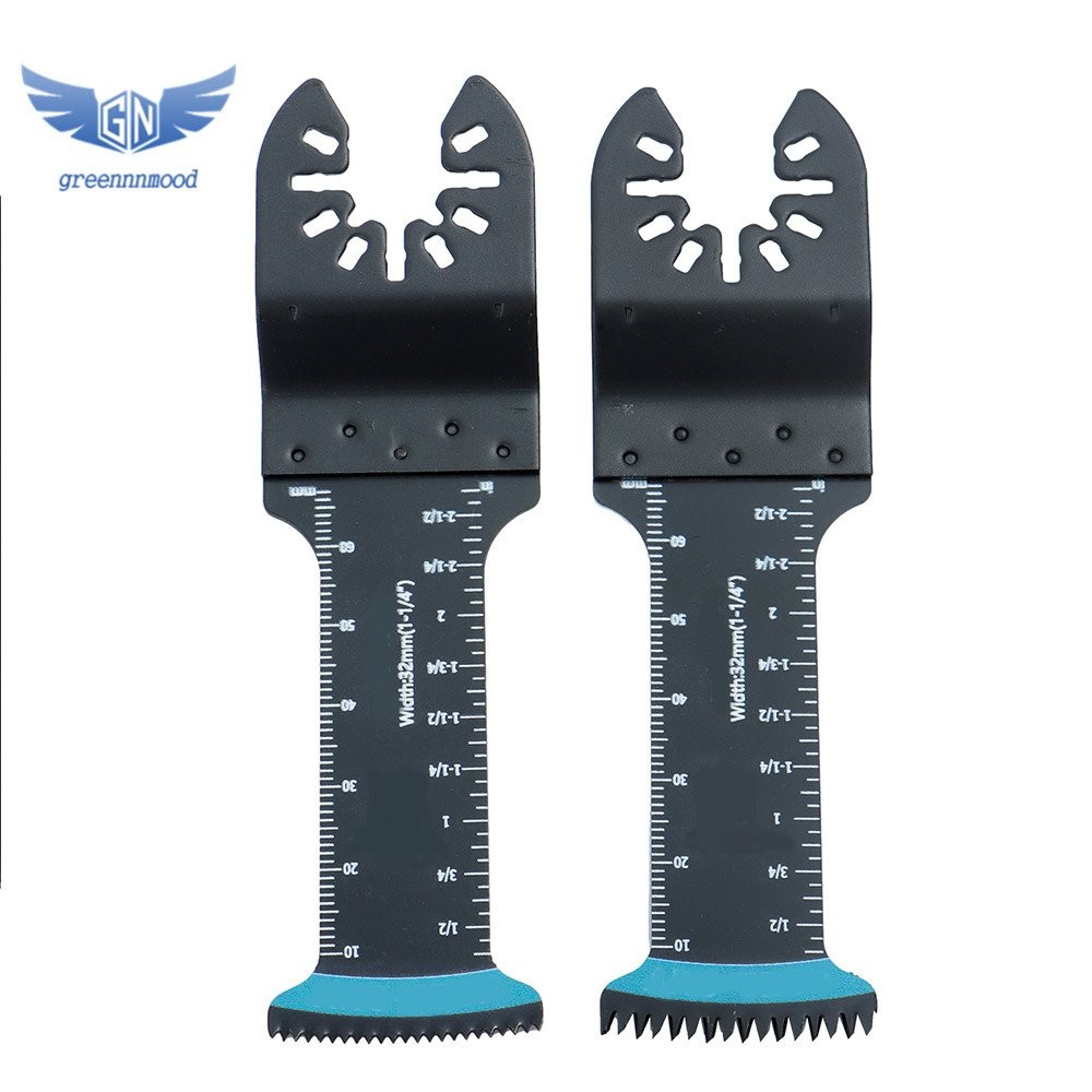 10PCS Bi-Metal Curved Saw Blades Extended Japanese Oscillating Saw Blades Kits