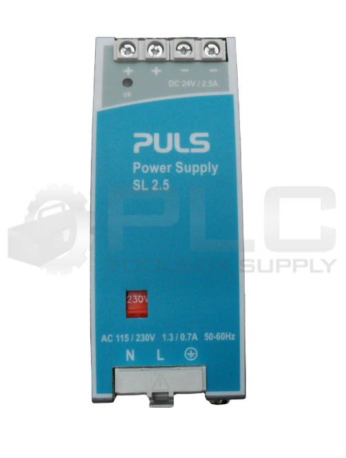 NEW PULS SL2.100 POWER SUPPLY 100-240VAC 1.3/0.7A 50/60HZ