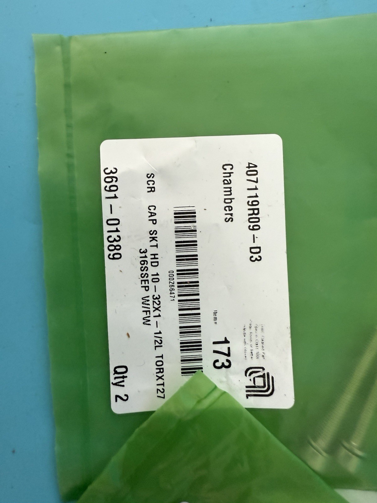 Lot of Mixed AMAT Applied Materials OEM Hardware – Screws, Bolts, Washers – New