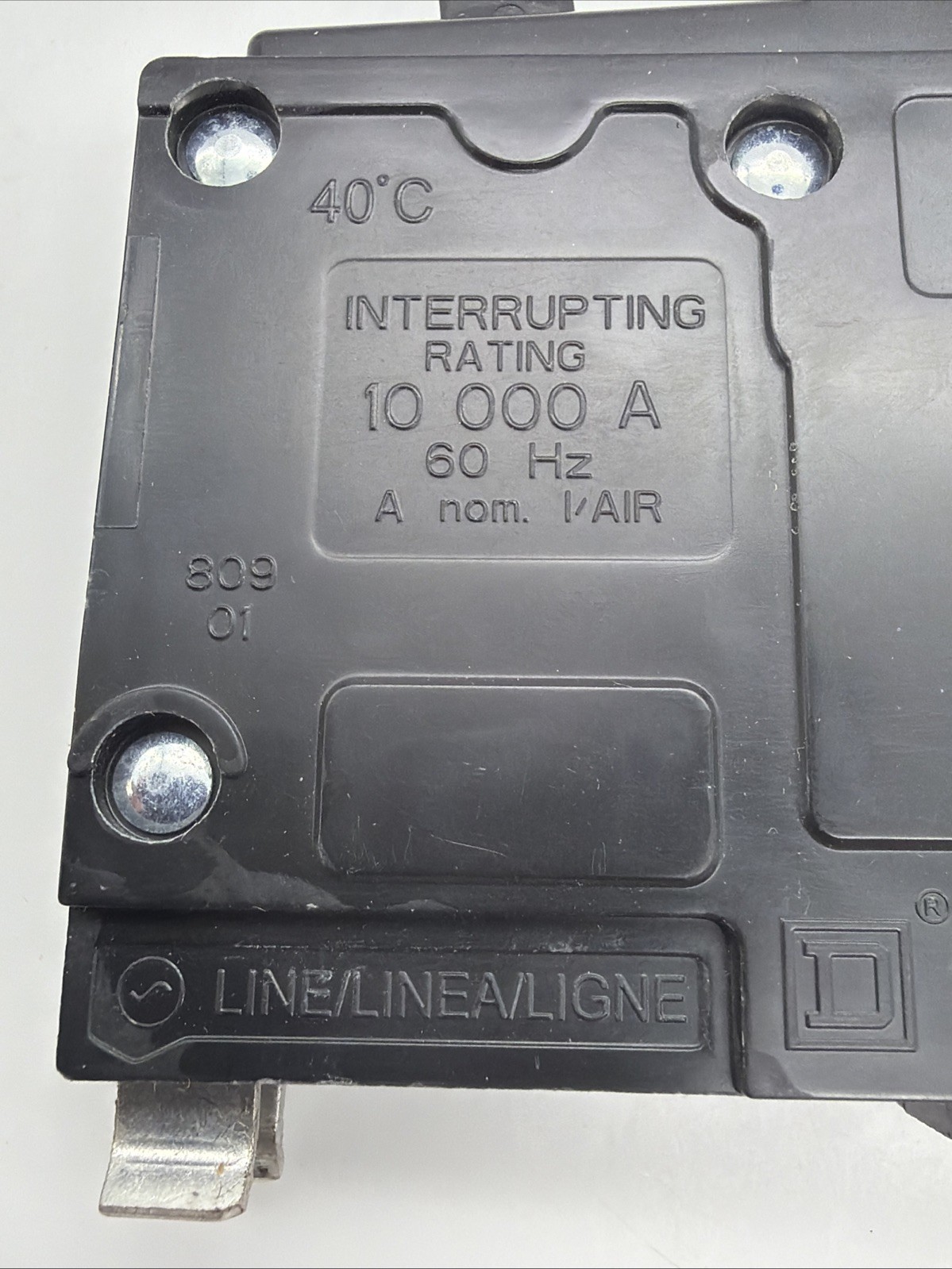 SQUARE D QO120CAFI AFCI CIRCUIT BREAKER 20 AMP 1-POLE ARC FAULT QO SERIES NEW
