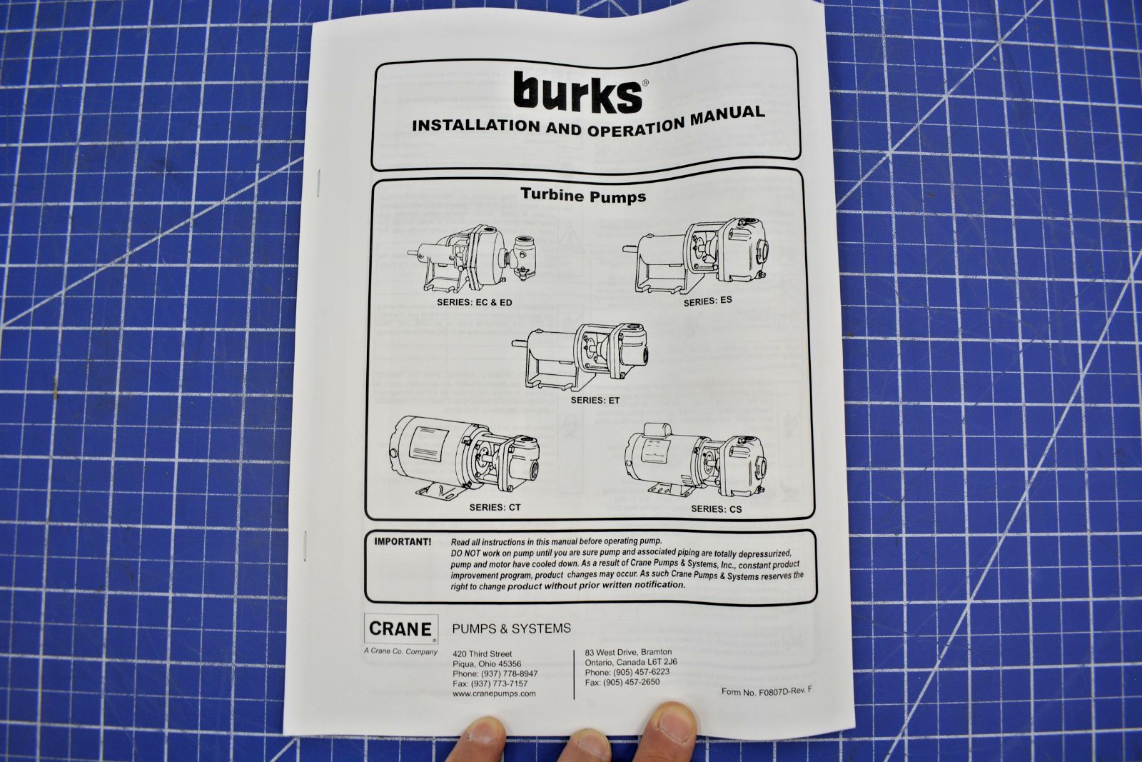 147790/ PUMP, TH FSHR 099123, 1HP, 50-60-3, 310CS5M-AB-03 HI TEMP/ BURKS PUMPS